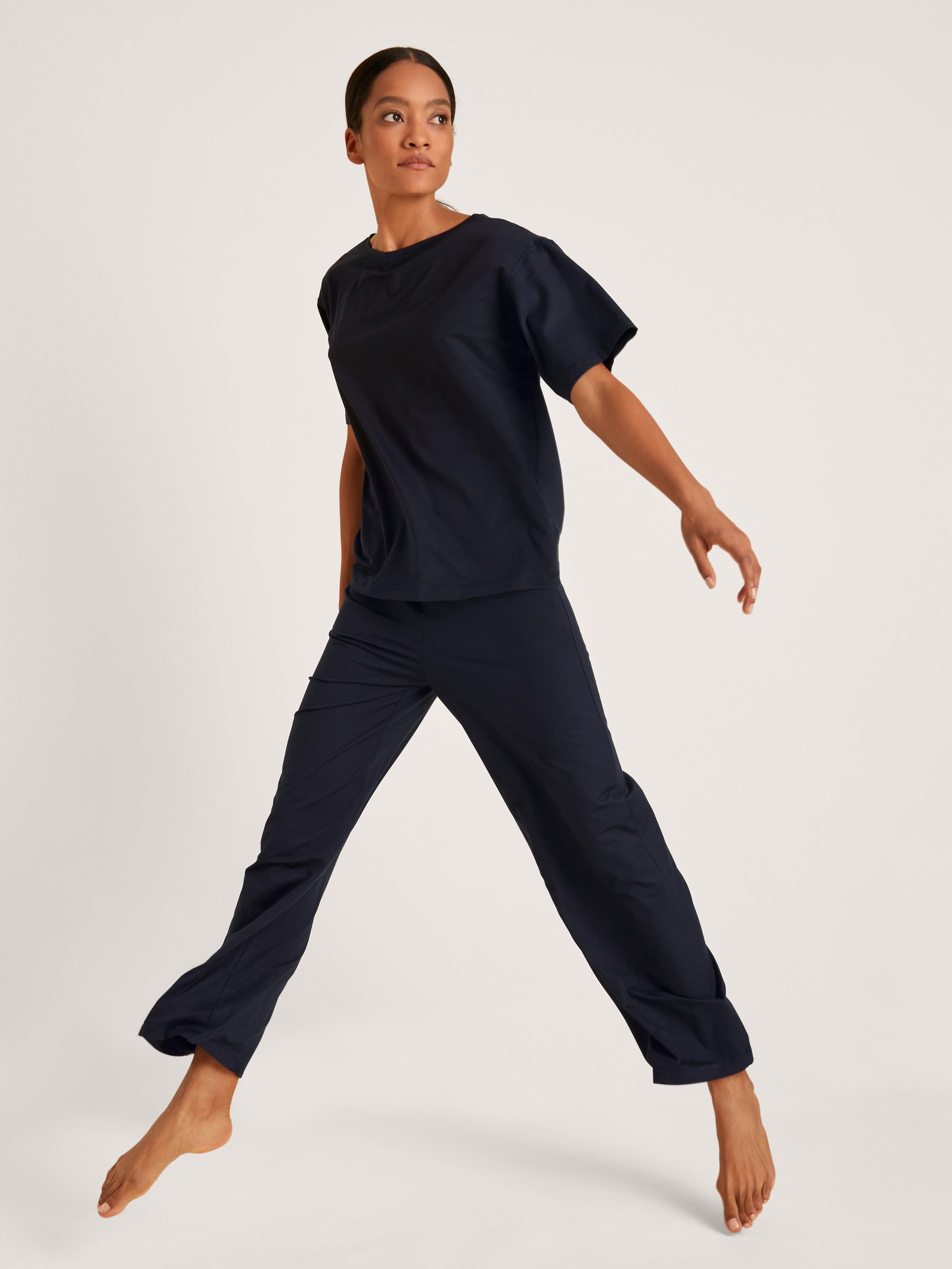 CALIDA Pyjamahose DEEPSLEEPWEAR Balancing Damen (1-tlg) seidig weich, temperaturausgleichend und elastisch – Bild 4 von 5