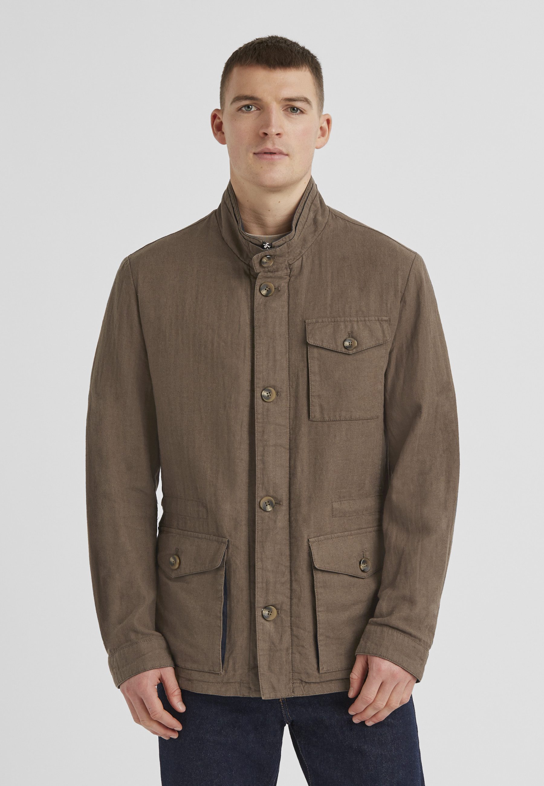Fieldjacket MSPortland Herren klassisch Reißverschluss