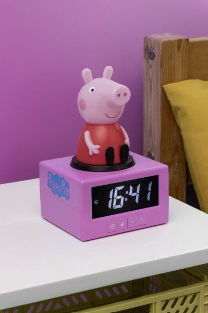 Paladone Kinderwecker Peppa Pig Wecker mit USB-Kabel