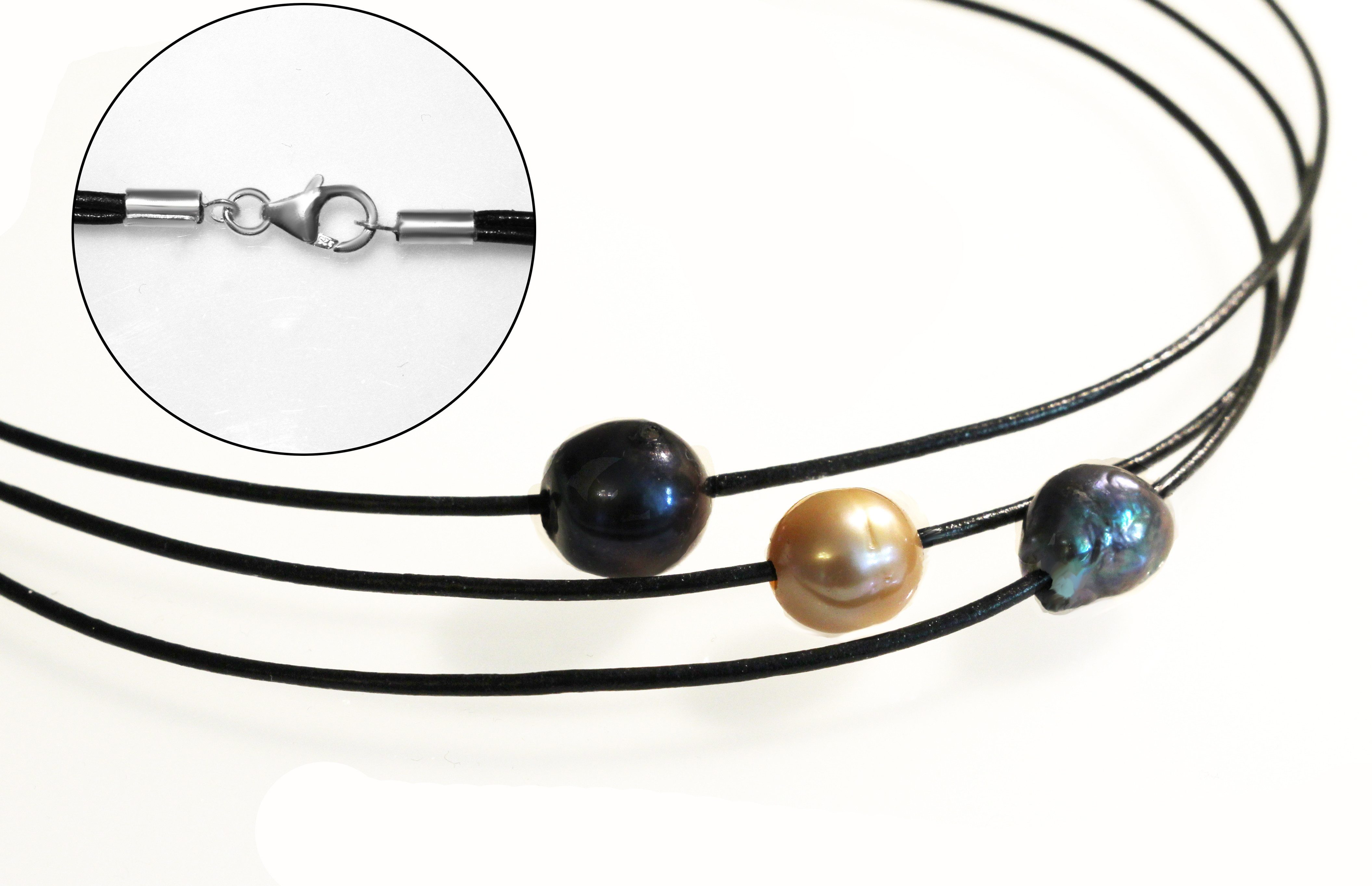 Edellis Kette mit Anhänger Ziegenleder Kette günstig online kaufen