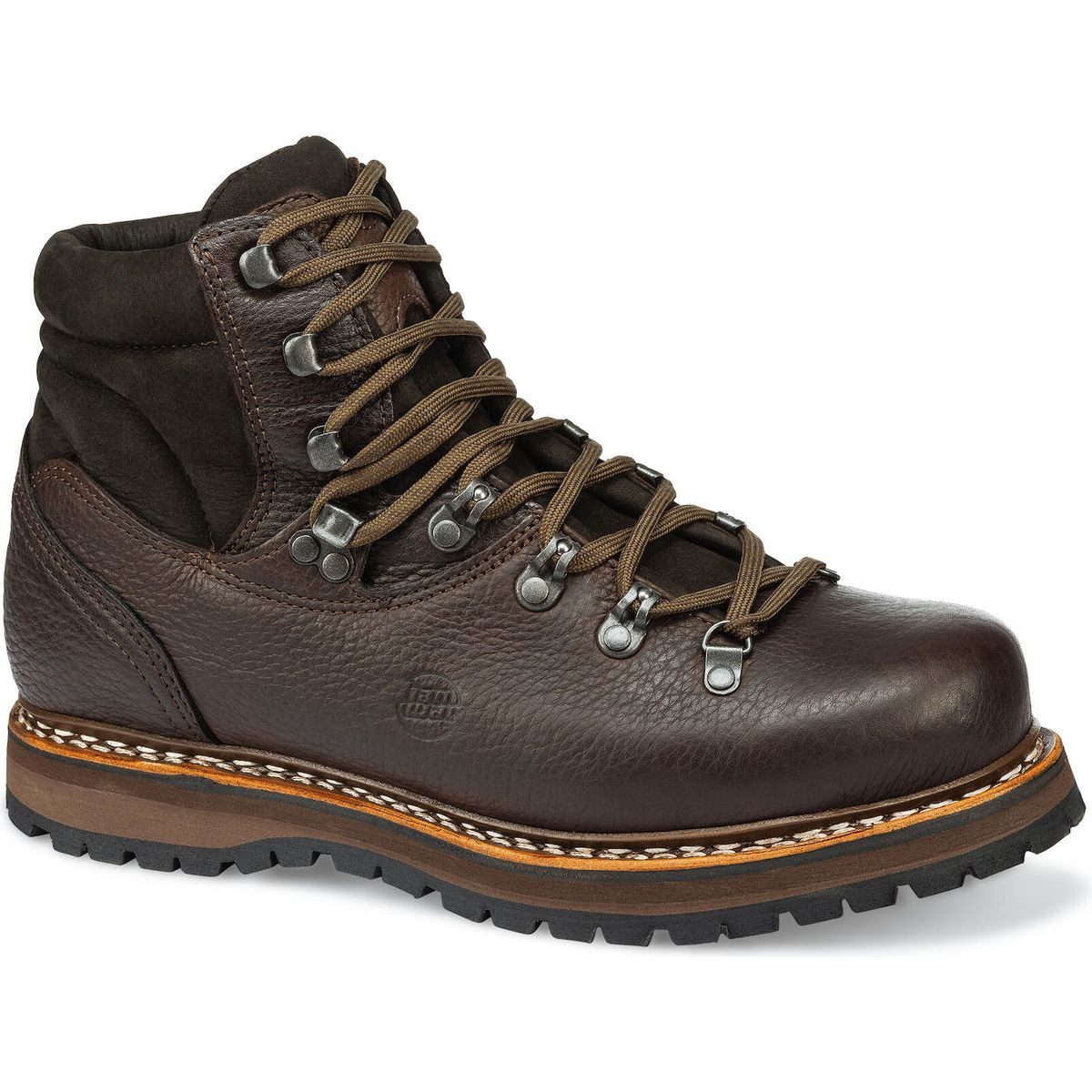 Hanwag Tashi Hikingschuh Hochwertiger Herrenstiefel aus Yak-Leder mit wärmender Fütterung