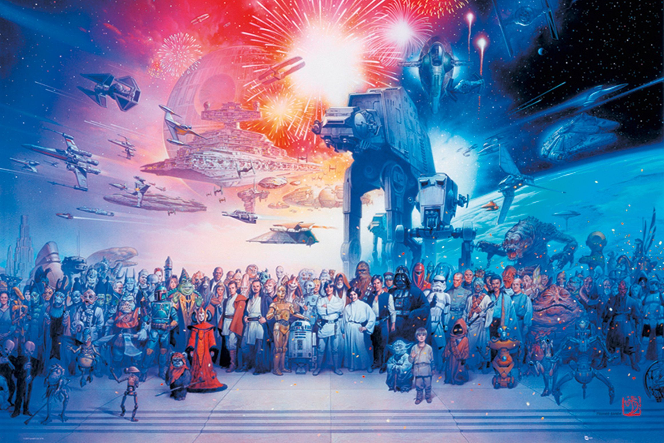 Star Wars Poster Star Wars Poster günstig online kaufen