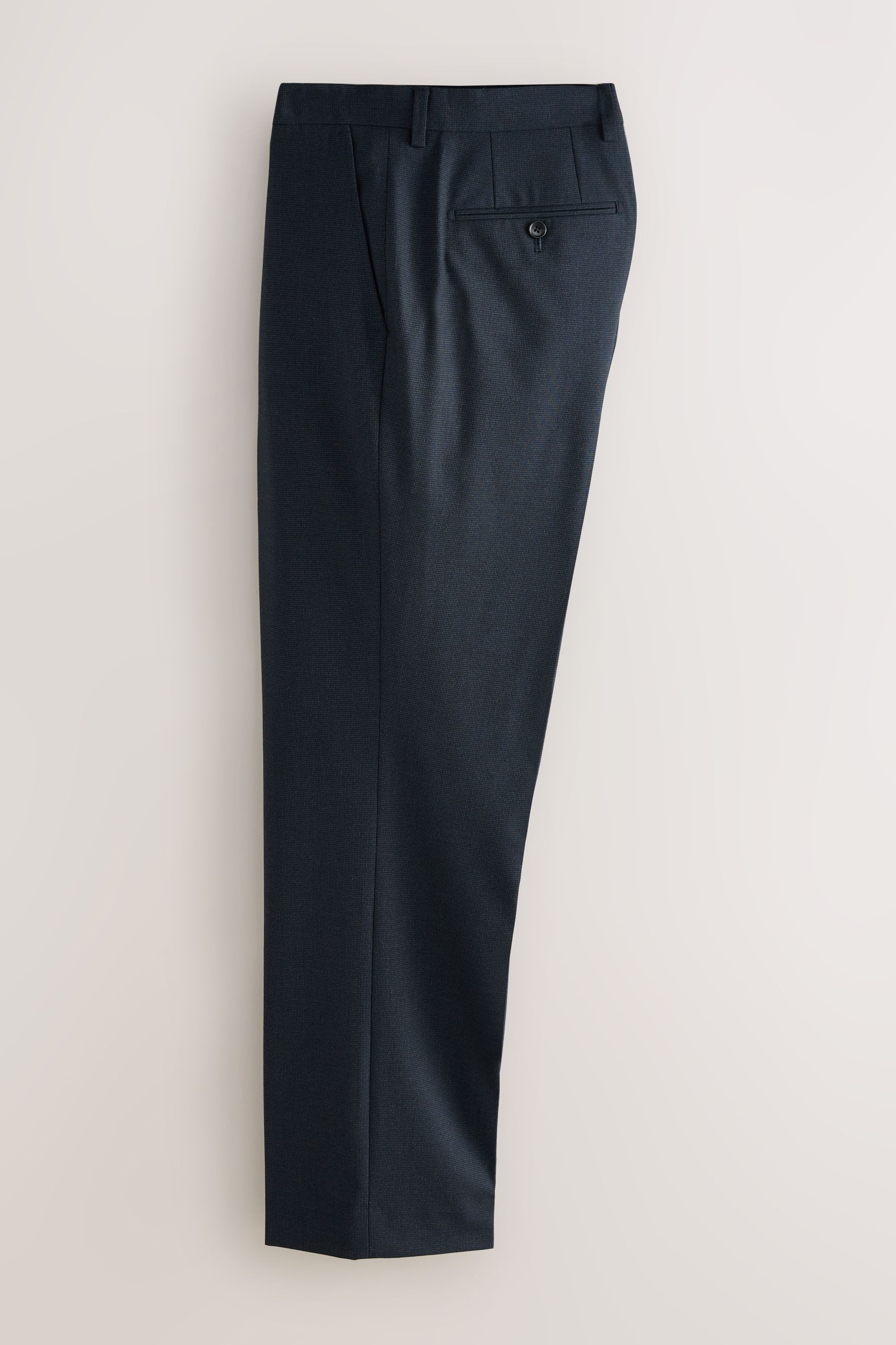 Next Anzughose Regular Fit Motionflex Anzughose mit Hahnentritt (1-tlg)