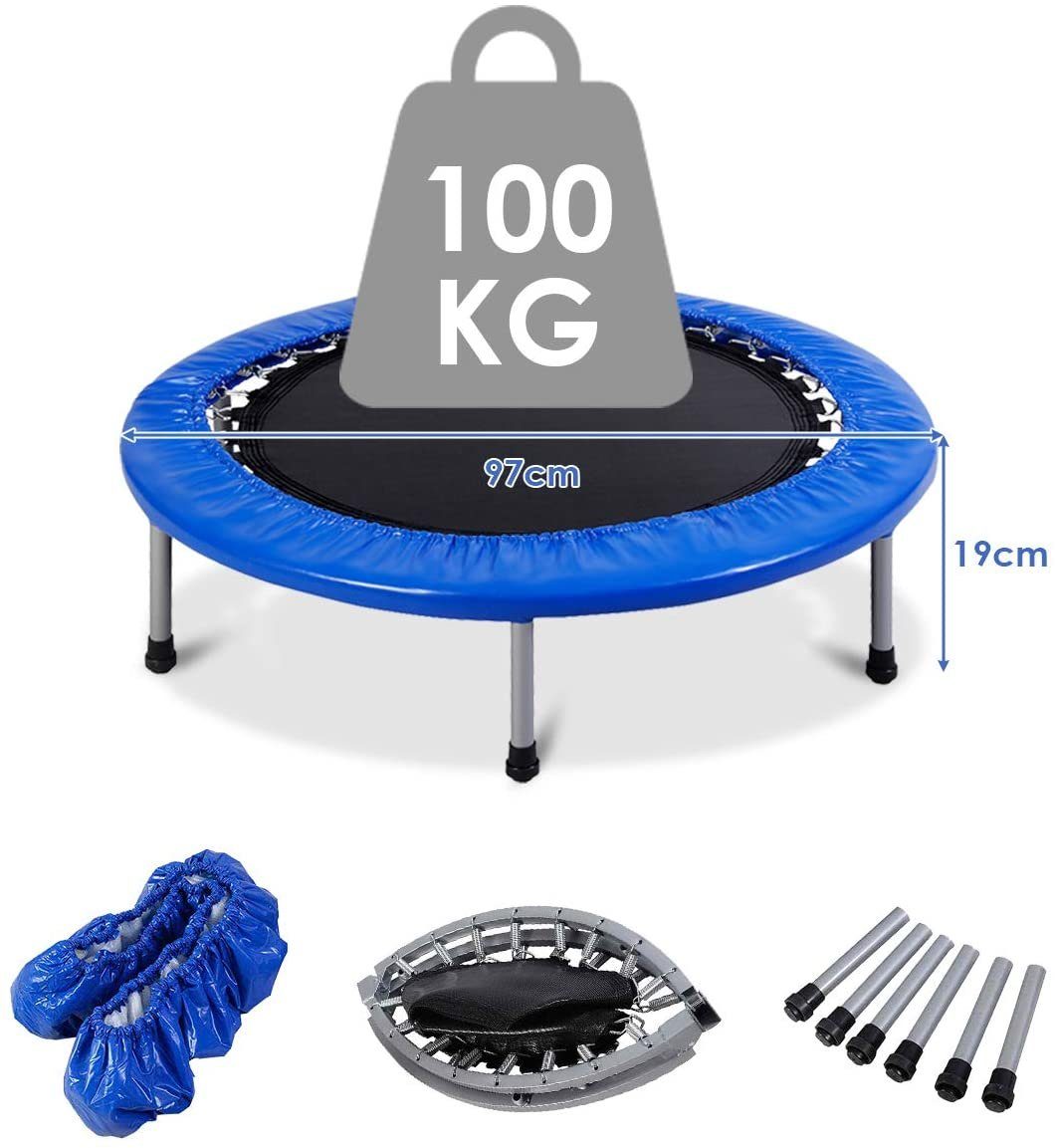 COSTWAY Fitnesstrampolin φ97cm