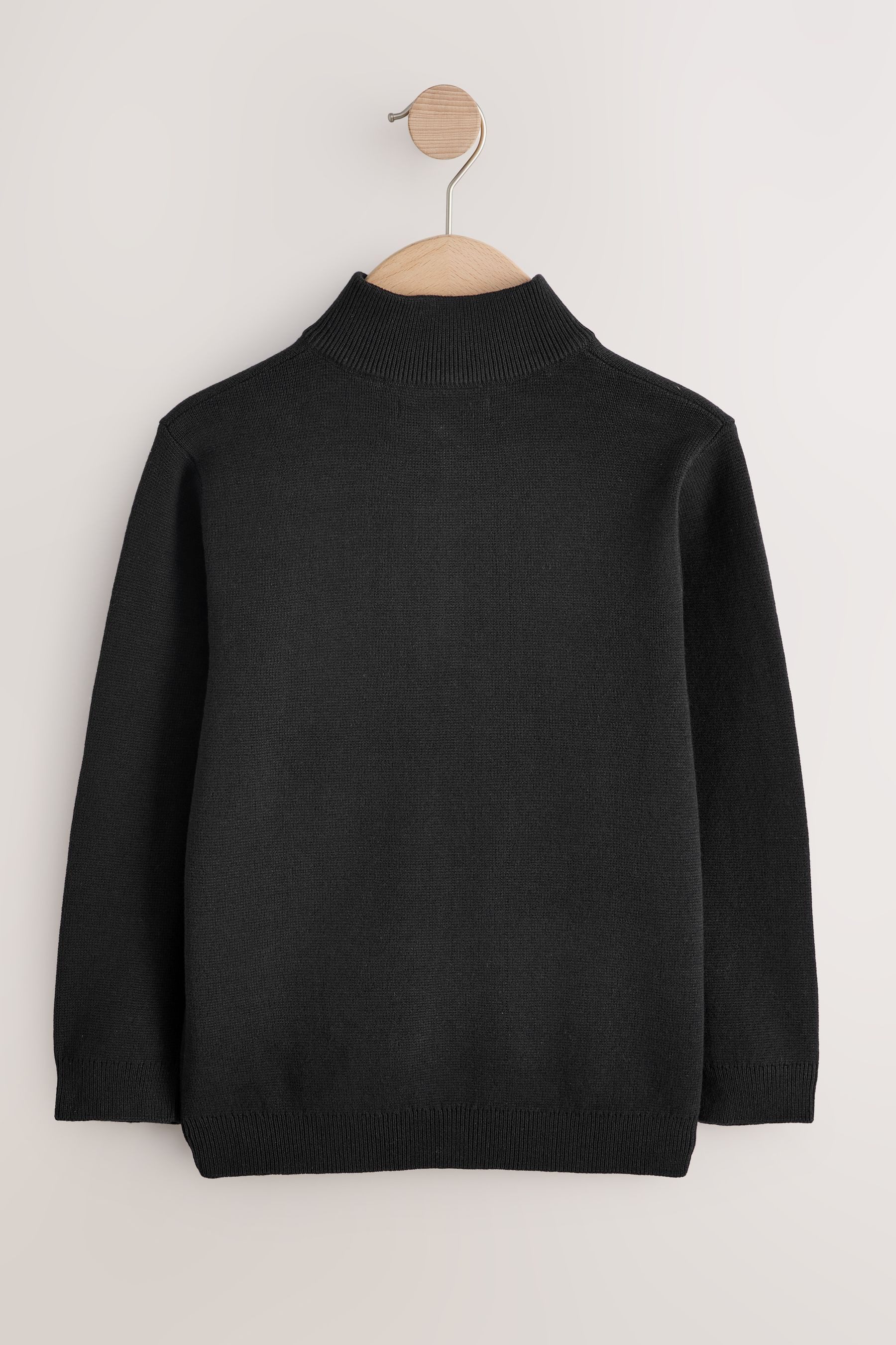 Next Troyer Pullover mit 1/4-Reißverschluss (1-tlg)