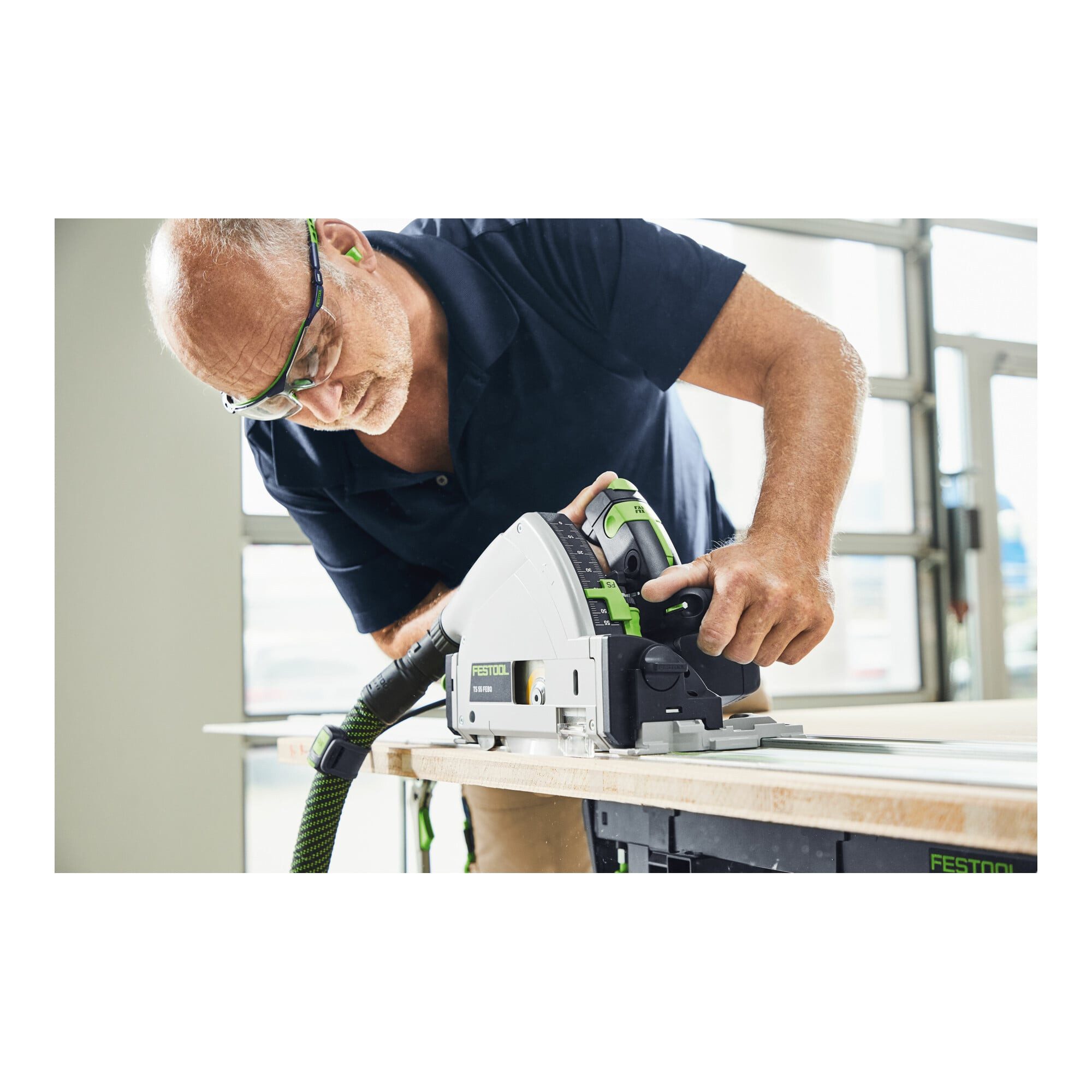 FESTOOL Tauchsäge Festool Tauchsäge TS 55 FEBQ-Plus-FS
