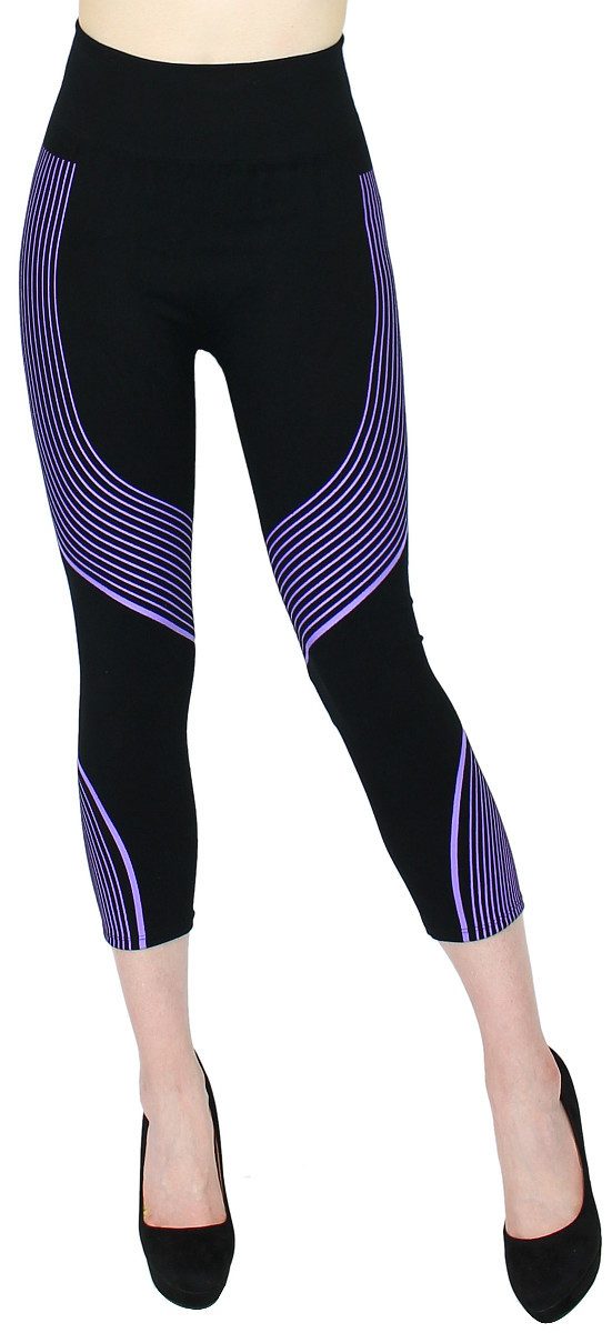 dy_mode 7/8-Leggings Damen Capri Leggings Fitnessleggings günstig online kaufen