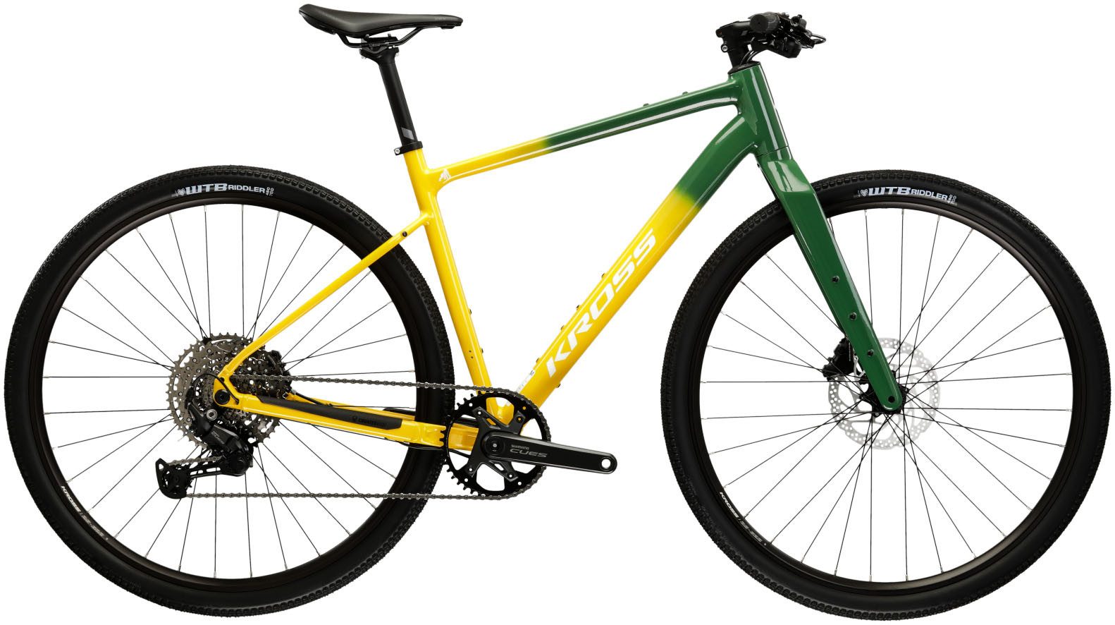Gravelbike Gravelbike Esker Flatbar grün 10 Gänge