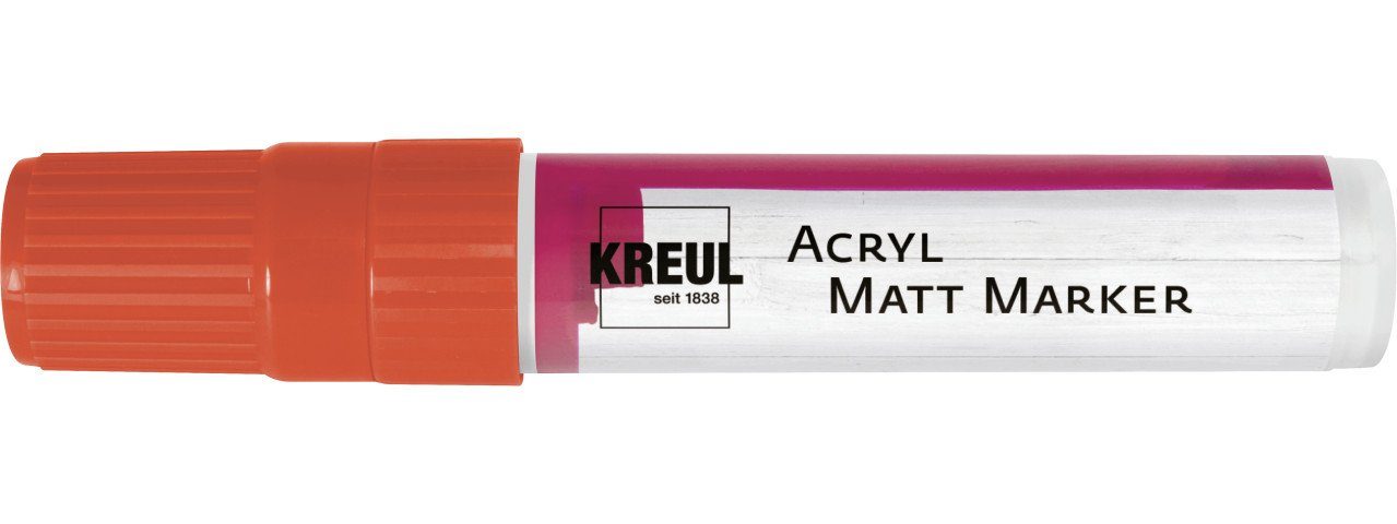 Acrylfarbe Kreul Acryl Matt Marker XXL rot