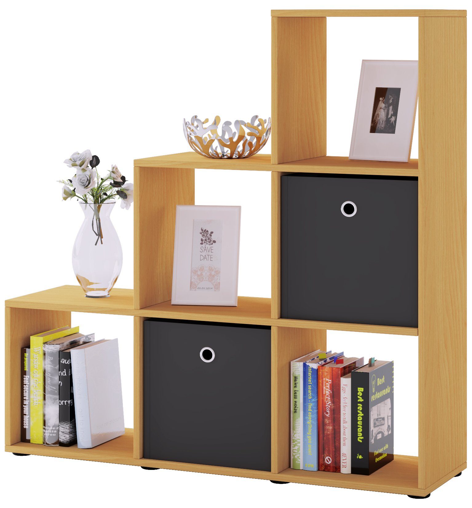 VCM Standregal Holz Stand Treppenregal Regal günstig online kaufen