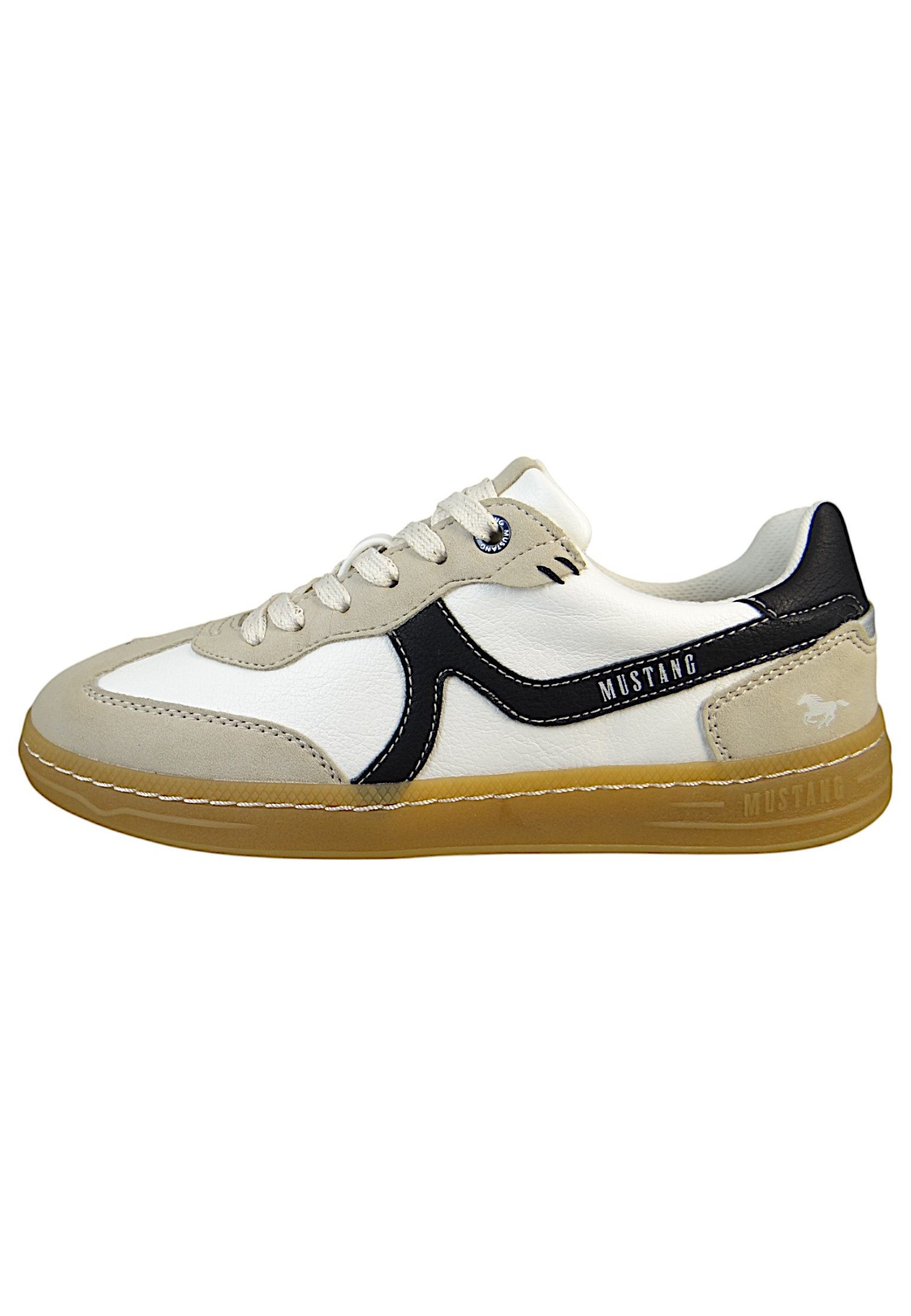 Mustang Shoes 1511303 19 weiss/schwarz Sneaker