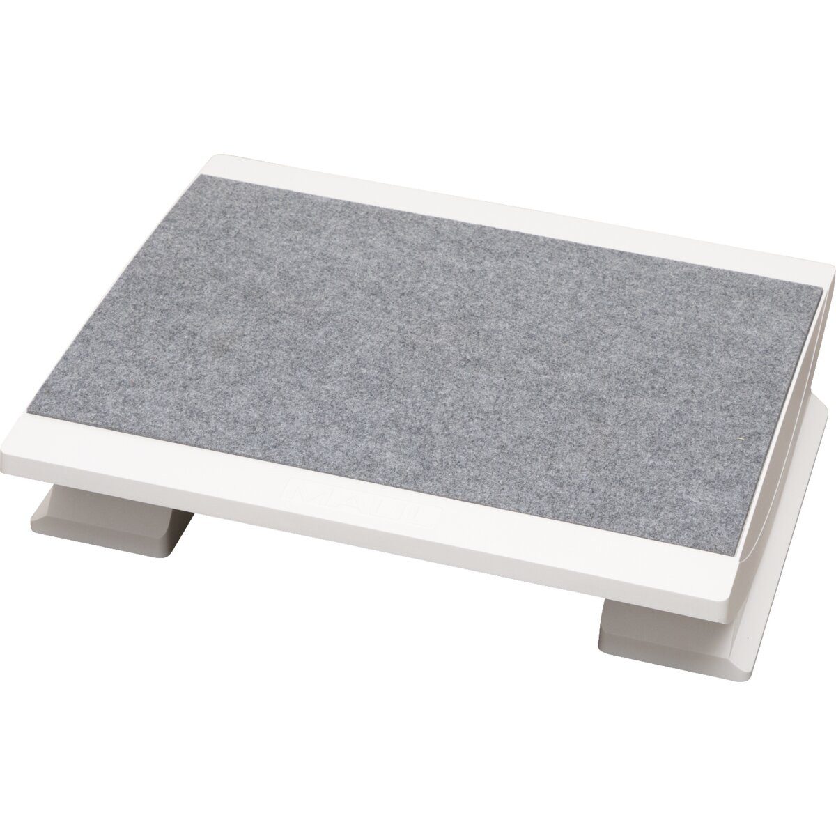 MAUL Fußstütze Fußstütze 45x39cm verstellbar weiß 5 Neigungswinkel Teppichbelag