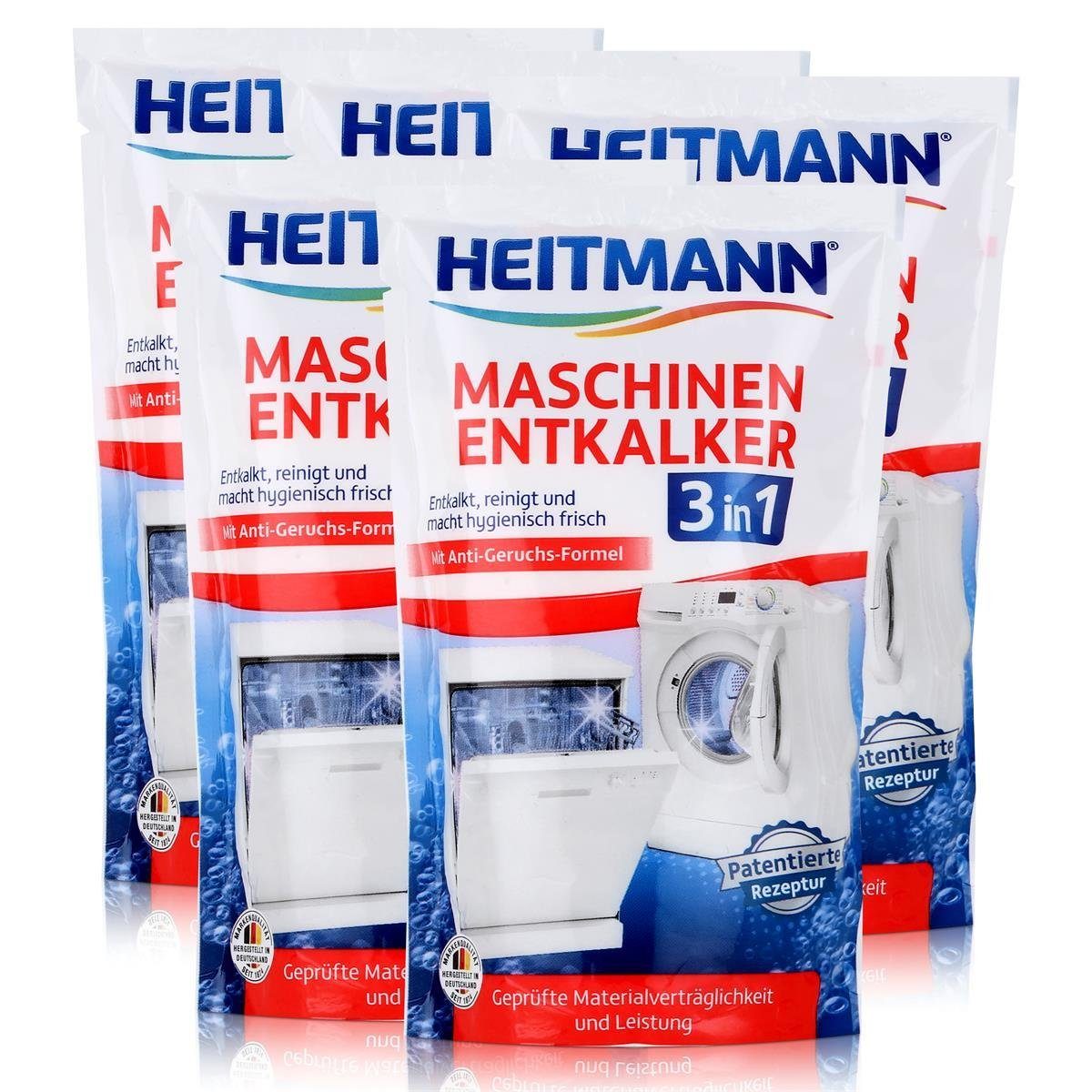 Heitmann Entkalker - HEITMANN Geschirrspüler Waschmaschinen und Maschinen Spezialwaschmittel 175g