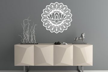 ORNAMENTI Wanddekoobjekt 3D grosse Wanddeko, Yoga, Holzbild, Ornament, Handwerk,Mandala