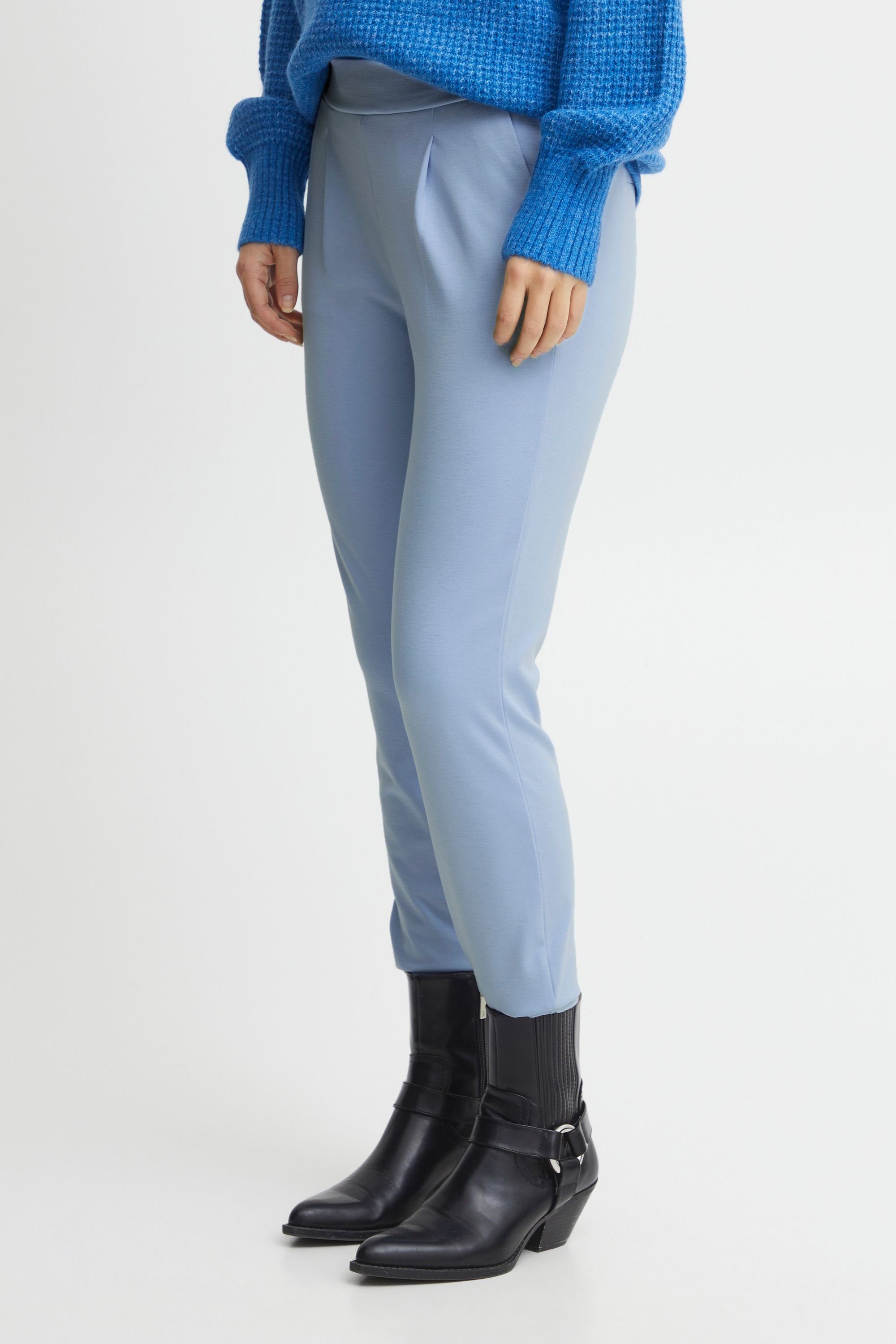 b.young Stoffhose BYRIZETTA PLEAT Blue PANTS - (144121) 20812848 Bell