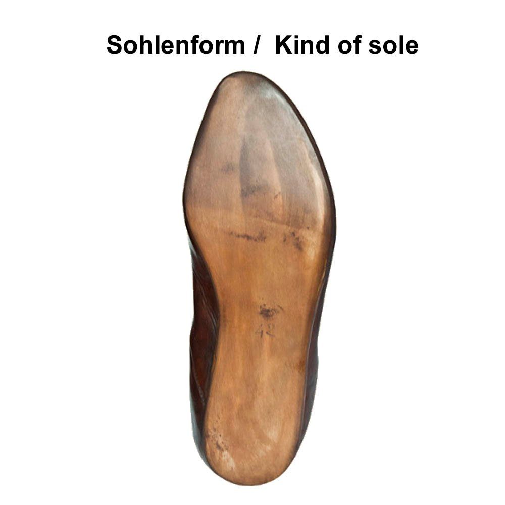 Schuhe Klassische Stiefel Vehi Mercatus Halbstiefel des Hochmittelalters 12. Jahrhundert Stiefel