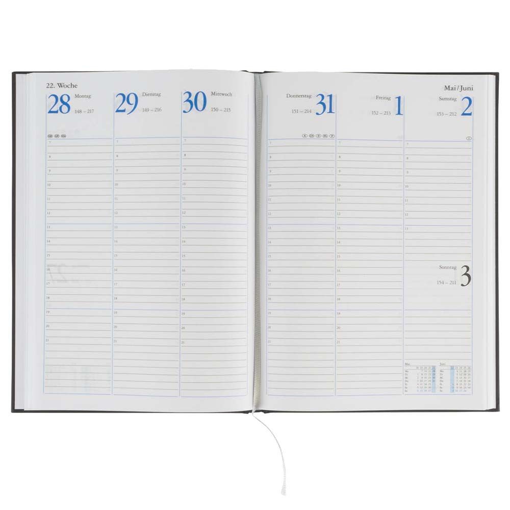 Stylex Schreibwaren Buchkalender Wochenplaner 2026