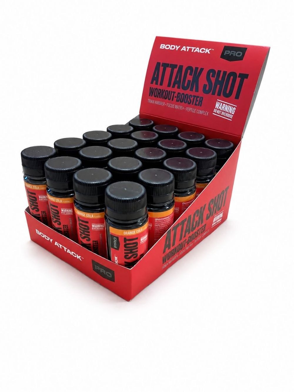 Body Attack Body Attack Attack Shot- 20x 60 ml Flüssig