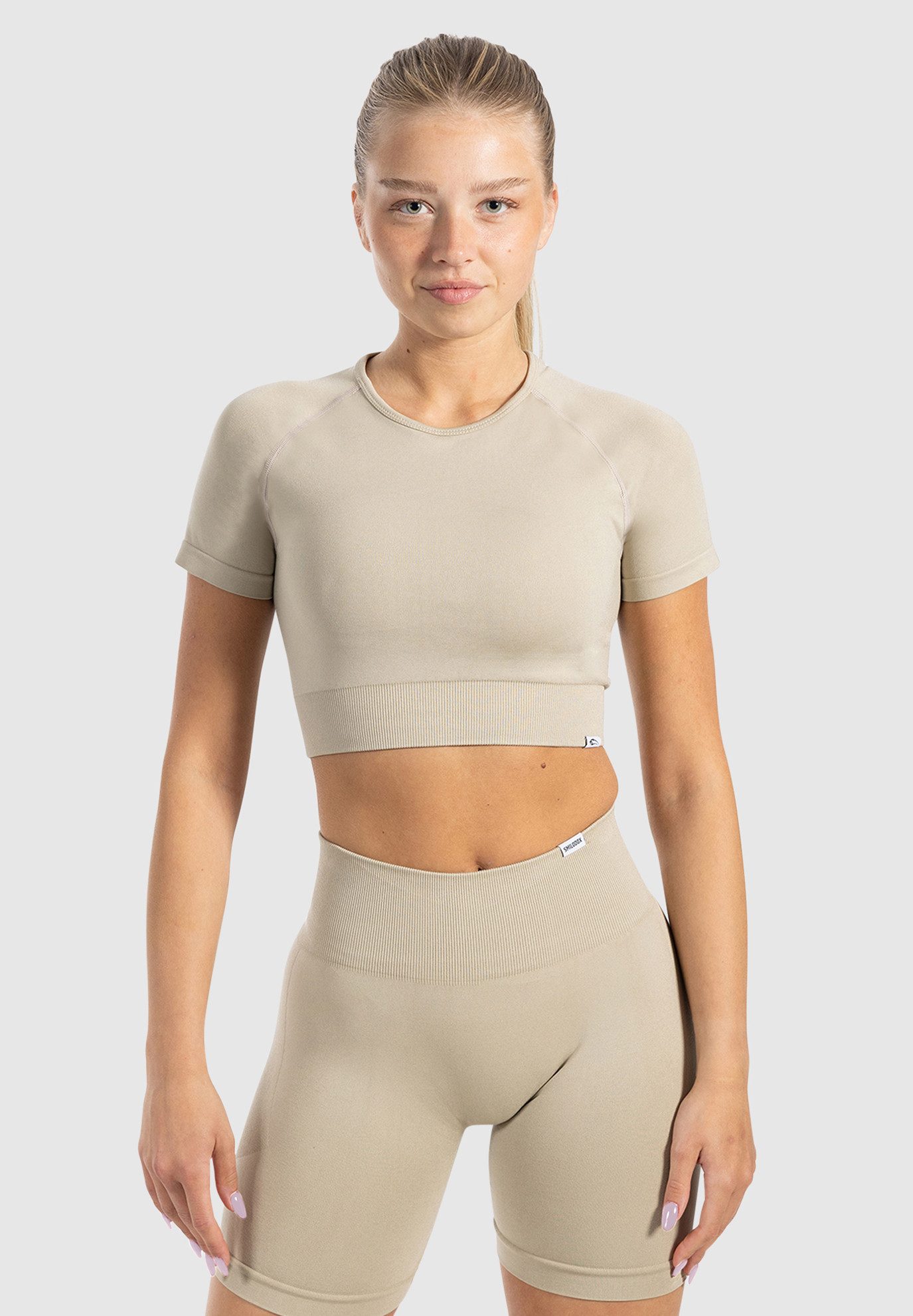 Smilodox T-Shirt Elna, Crop Top mit günstig online kaufen