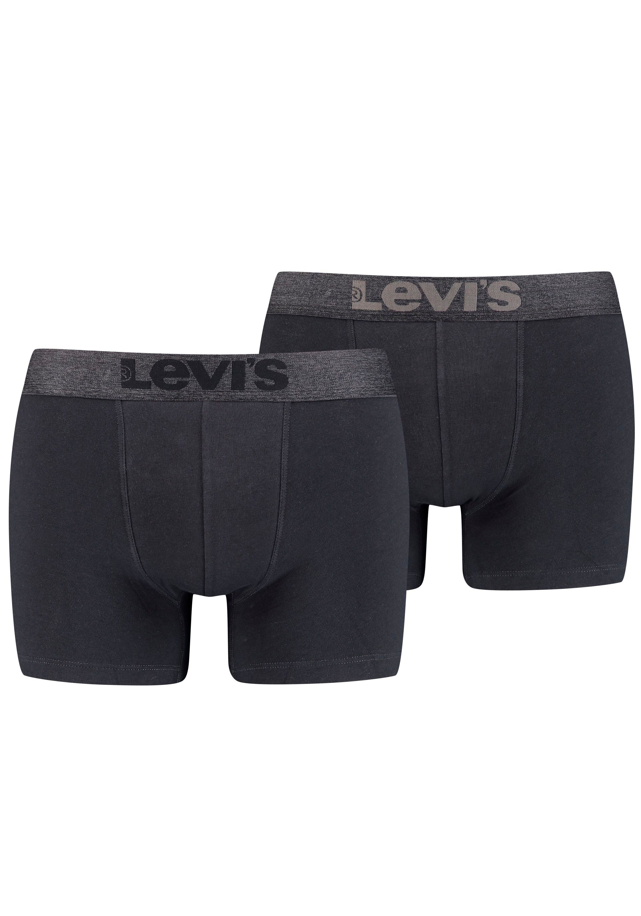 Levi's® Boxershorts LEVIS MEN MEL WB BOXER BRIEF ORG CO 2P (2er Pack) mit b günstig online kaufen