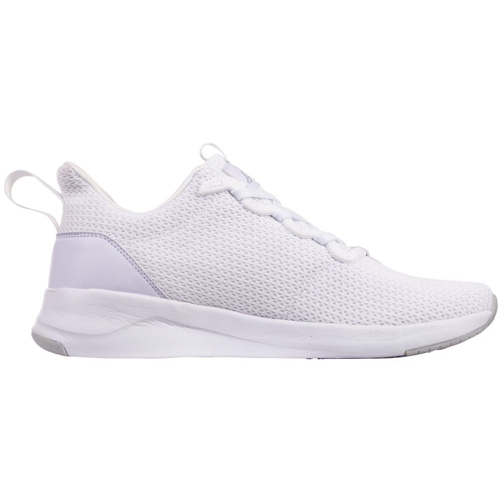 Kappa Sneaker mit neuartiger Lace-Construction white-l'grey