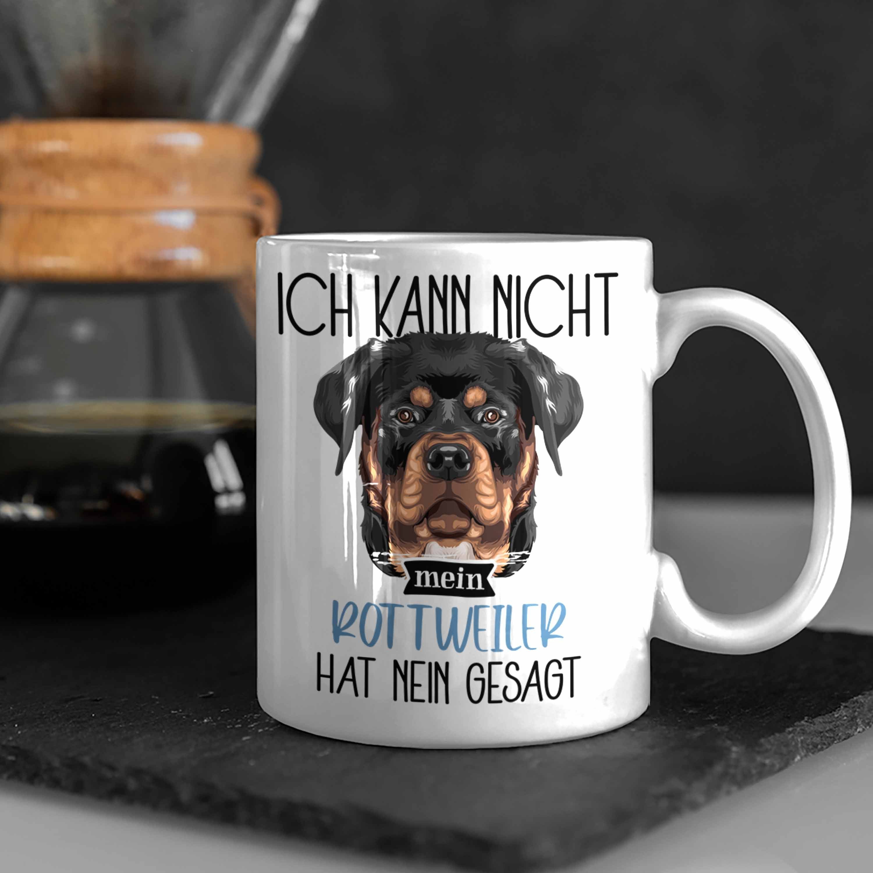 Ka Rottweiler Geschenkidee Lustiger Ich Geschenk Besitzer Tasse Weiss Trendation Tasse Spruch