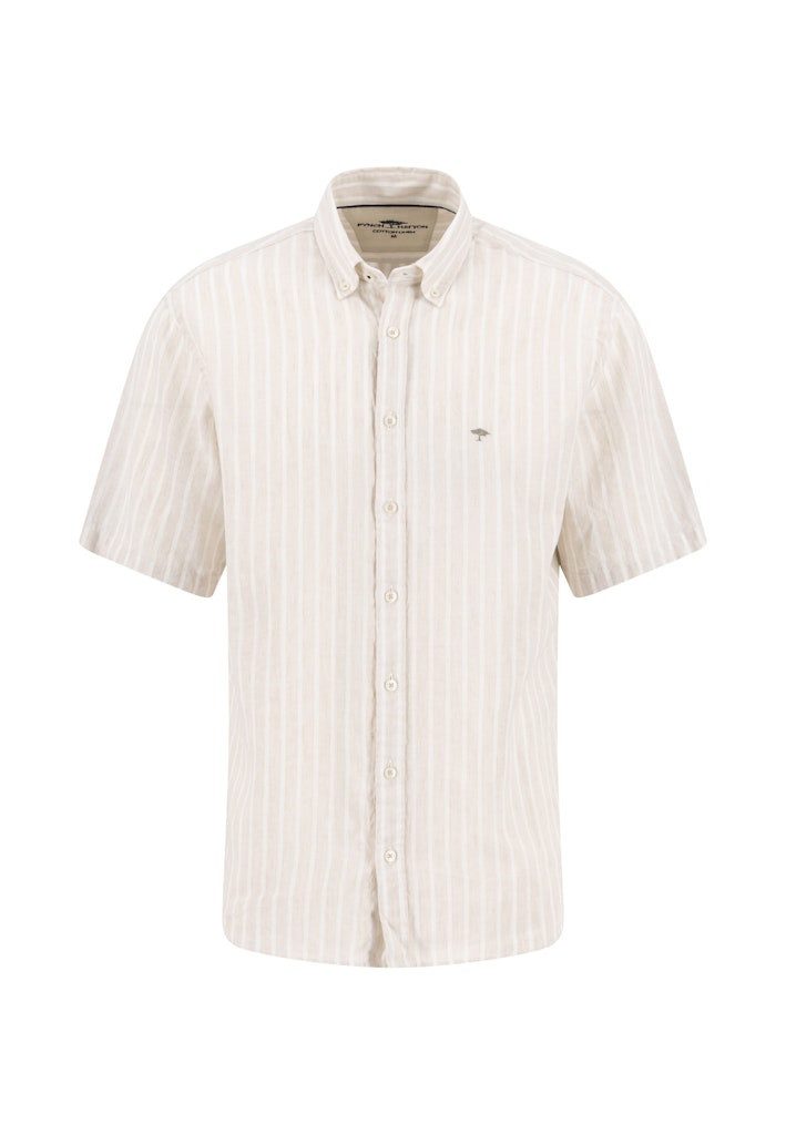 FYNCH-HATTON Businesshemd Fynch-Hatton / He.Hemd kurzarm / Summer Linen Stripe, B.D., 1/2
