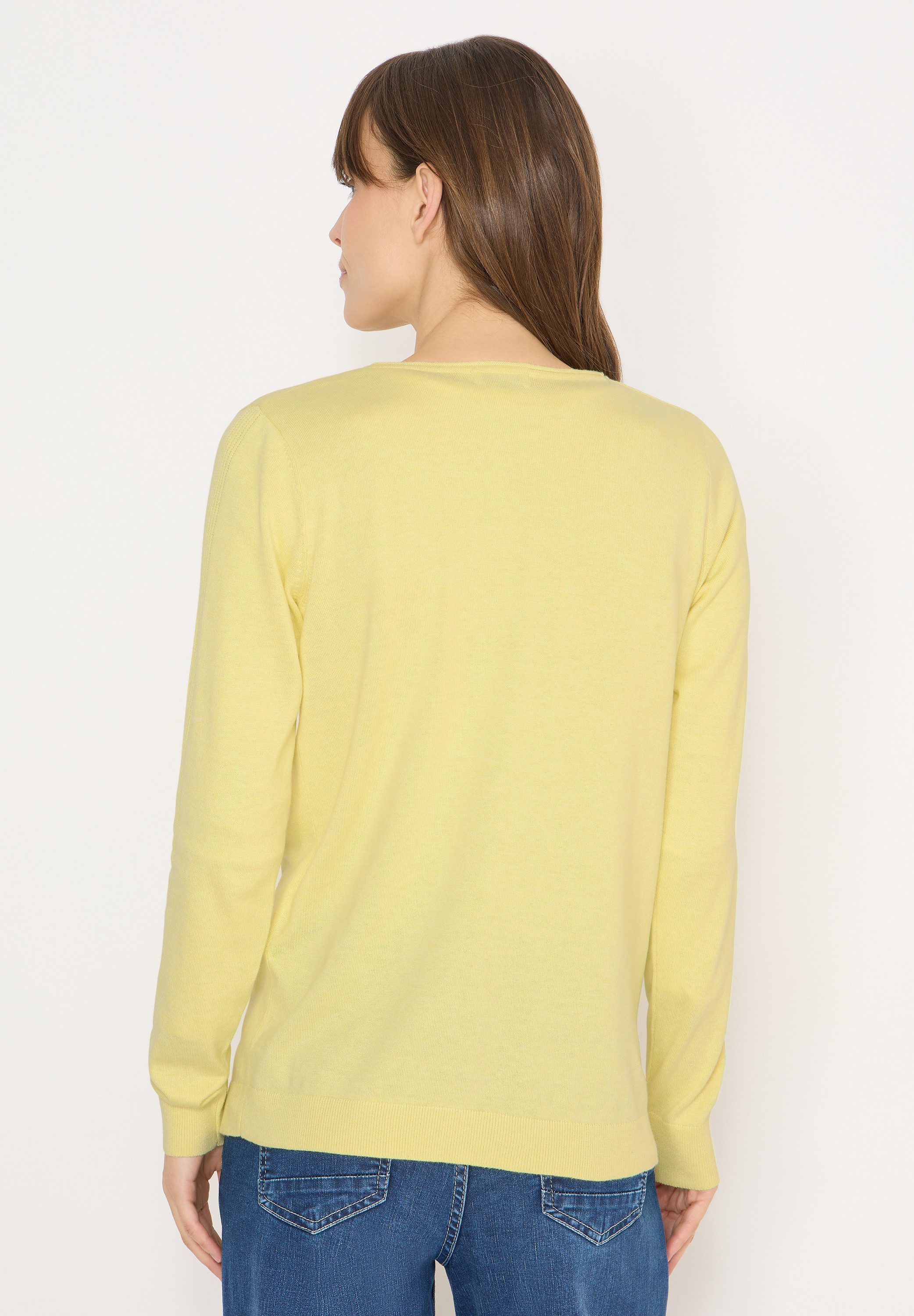 CECIL Strickpullover im soften Baumwoll-Mix günstig online kaufen