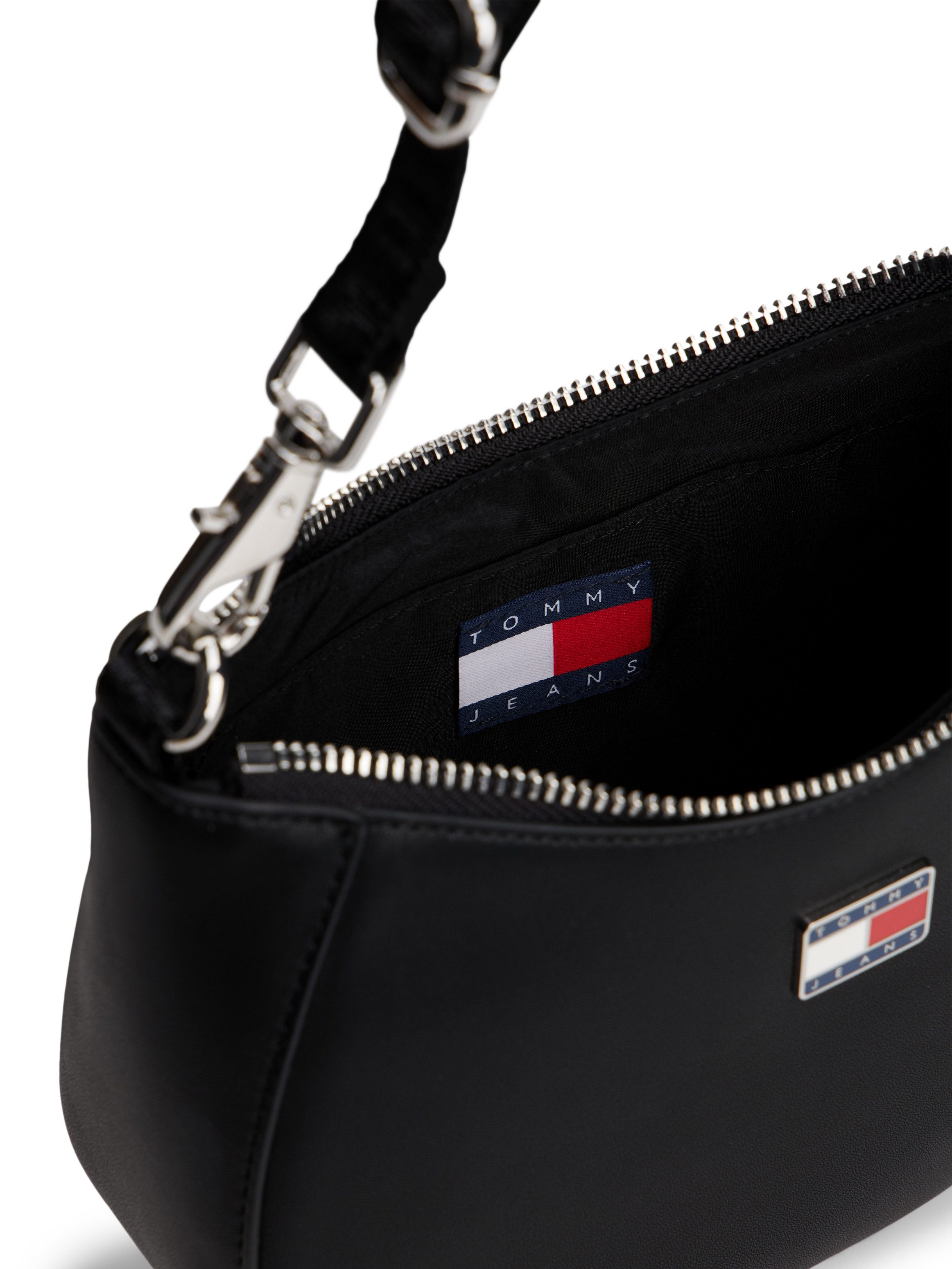 Tommy Jeans Schultertasche TJW DAILY ELEVATED SHOULDER BAG, Damen Tragetasche mit verlängerbarem Trageriemen