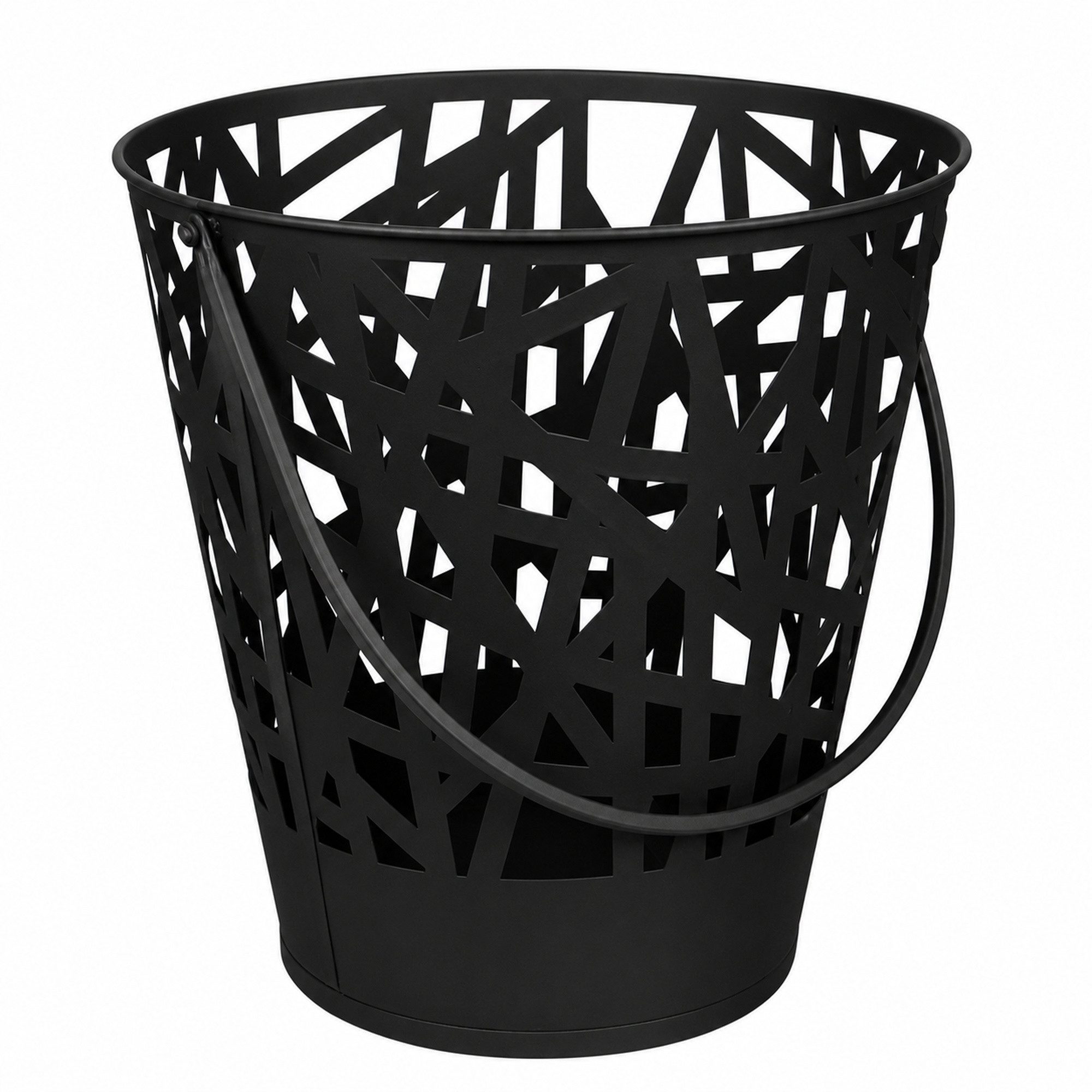 UNUS GARDEN Feuerkorb Feuerstelle Feuerkorb "Tilo" aus Metall, schwarz, (39cm hoch), dekorativ, modernes Design, für stimmungsvolle Abende