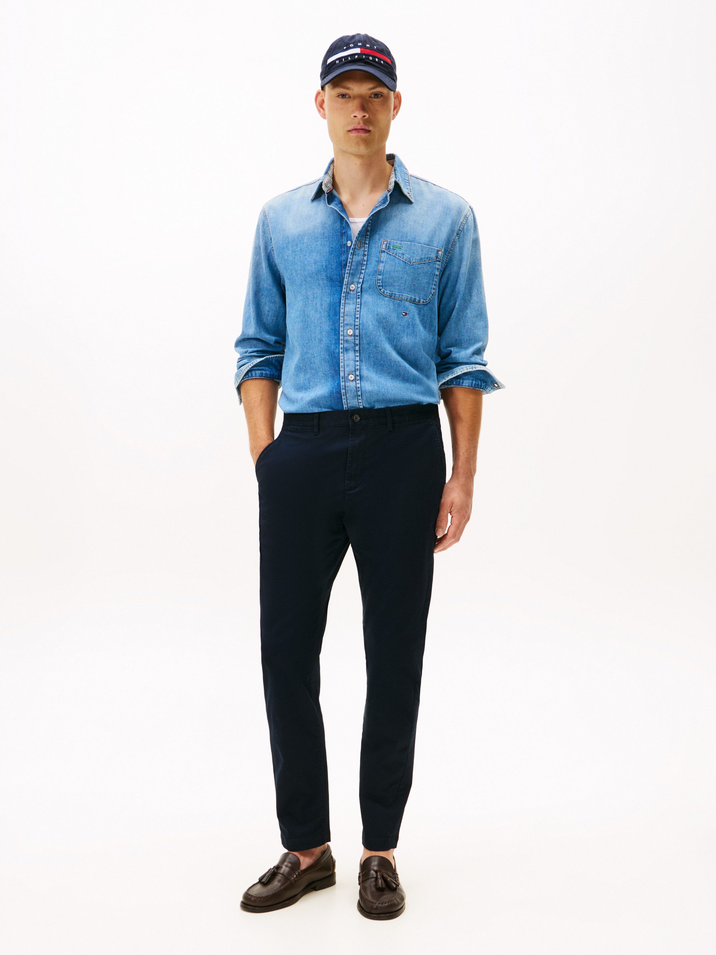 Tommy Hilfiger Chinohose CORE HARLEM ESSENTIAL Tapered Fit