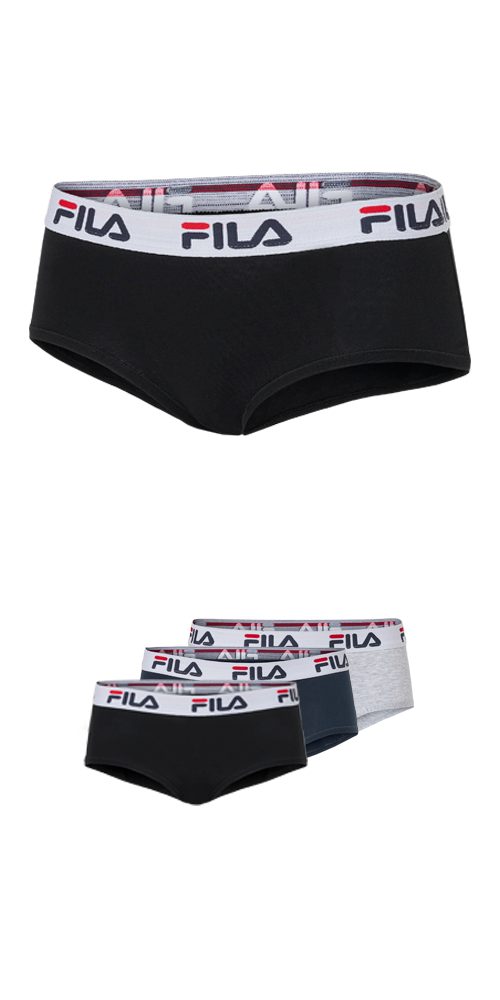 Fila Retro Pants WOMAN CULOTTE (3er Pack) elastischer Logobund günstig online kaufen