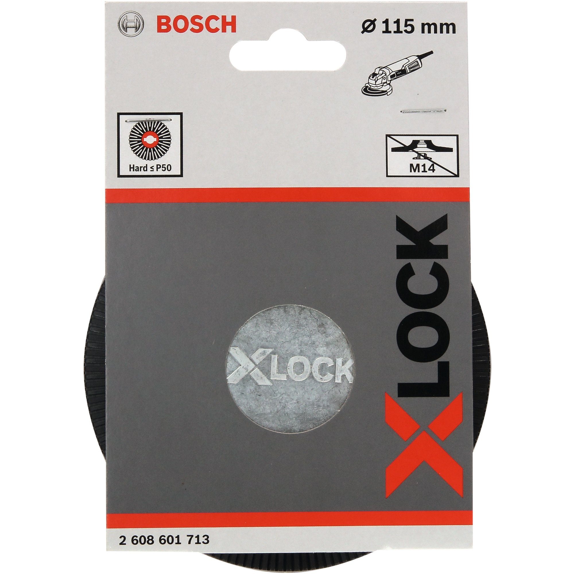 Ø Schleifscheibe Stützteller Professional BOSCH X-LOCK hart, Bosch
