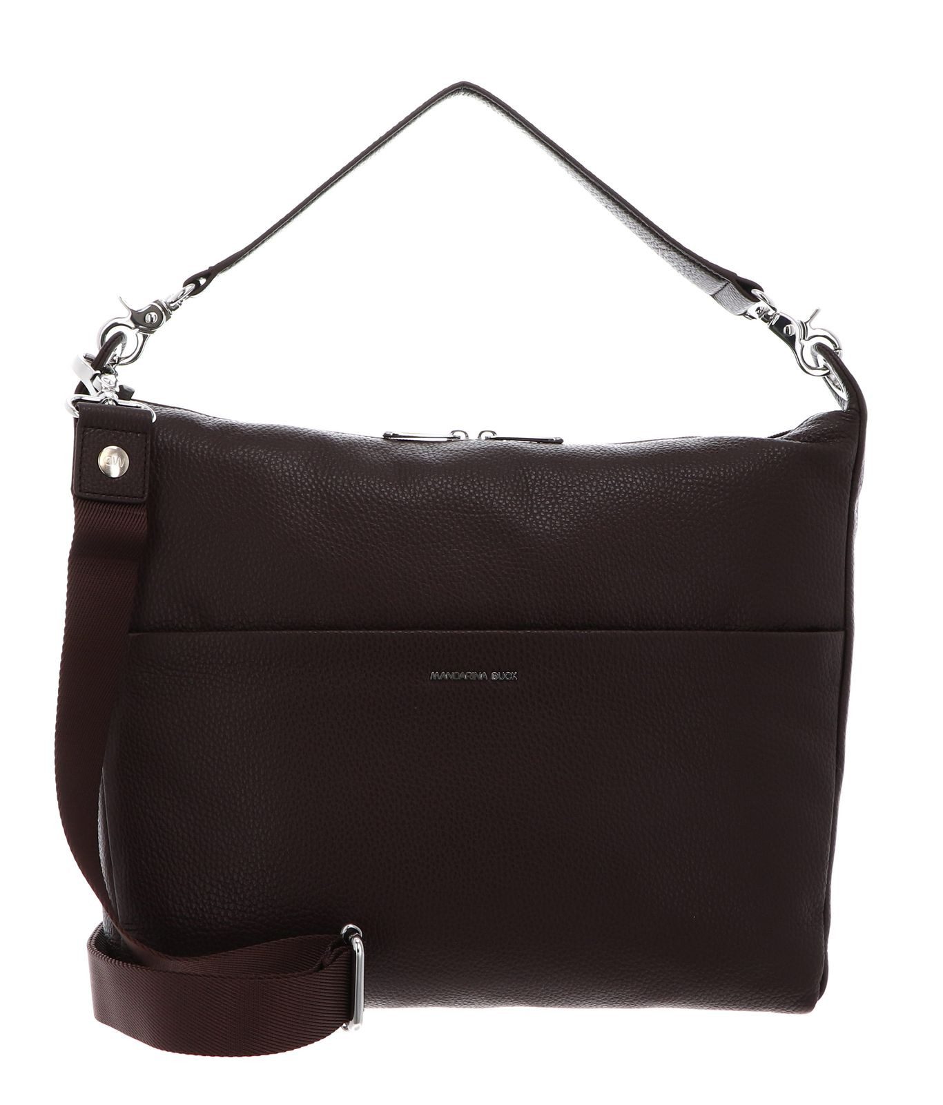 Mandarina Duck Schultertasche Hobo, aus echtem Kalbsleder