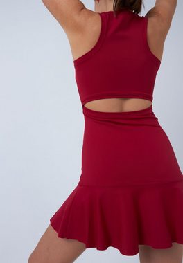 SPORTKIND Tenniskleid Performance Sportdress Damen & Mädchen bordeaux rot