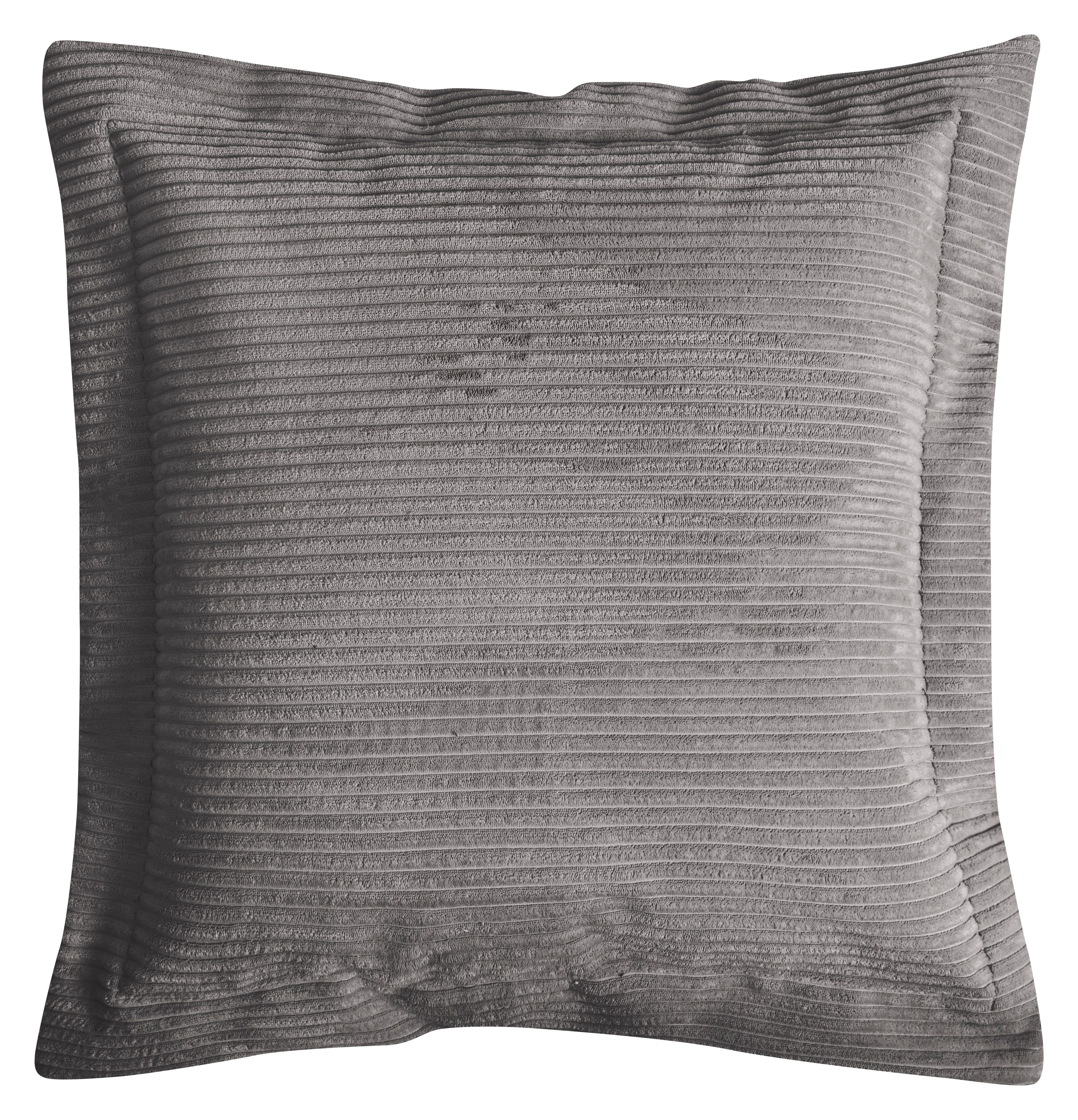 Magma Heimtex Dekokissen SHARA Flatterkissen, in trendigem Cord-Stoff und elegantem Stehsaum
