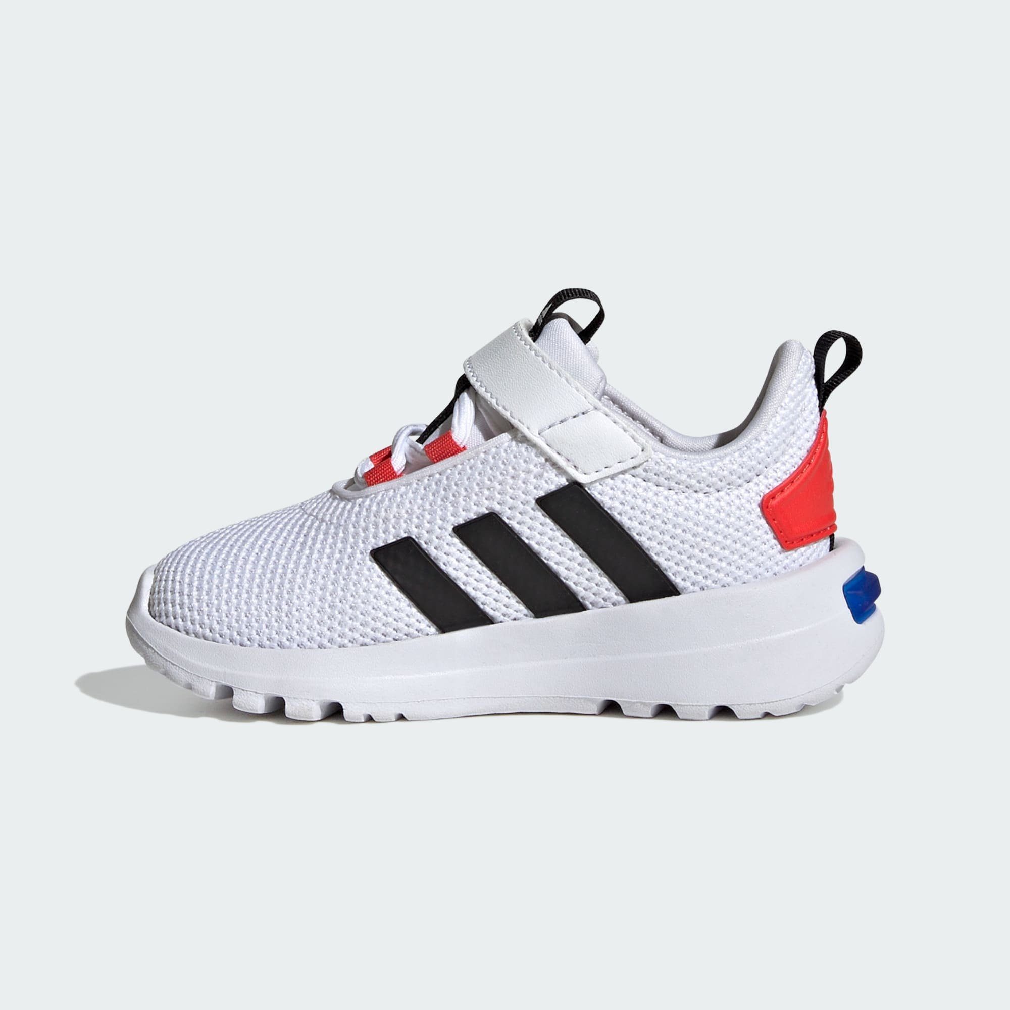 adidas KIDS Sportswear RACER Red Cloud Sneaker SCHUH White / Bright TR23 / Black Core