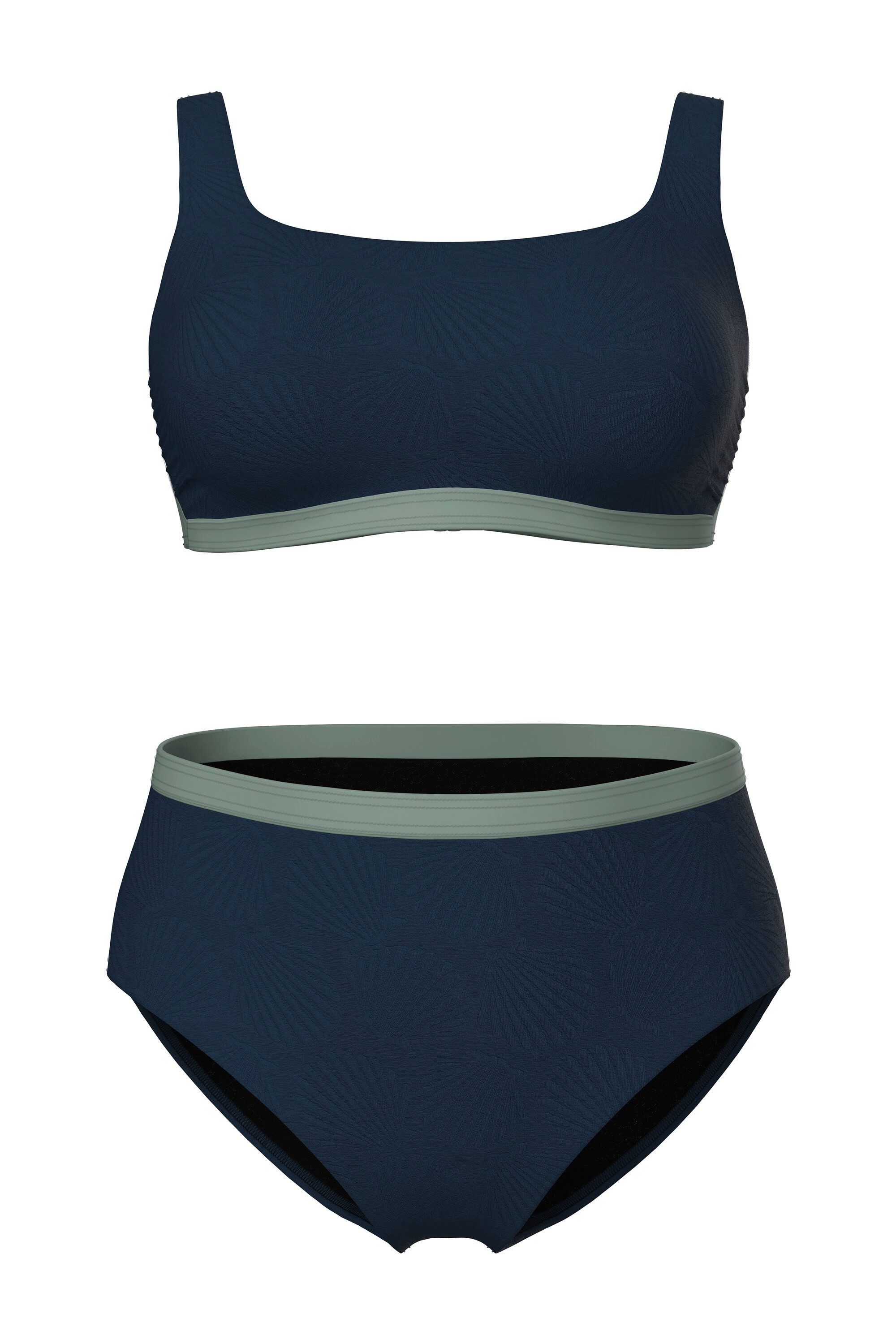Ulla Popken Soft-BH Bikini Muschelstruktur Softcups Träger verstellbar günstig online kaufen