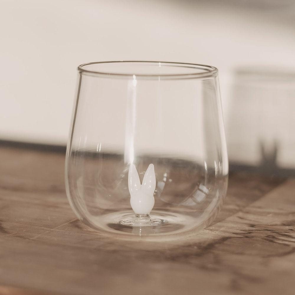 Eulenschnitt Longdrinkglas Trinkglas Hase (420ml) – Bild 5 von 5