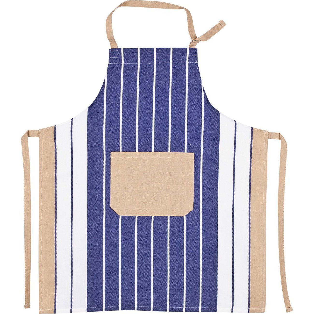 Kracht Kochschürze Landhaus, (Set, 1-tlg., Set), Nackenband und aufgesetzte günstig online kaufen