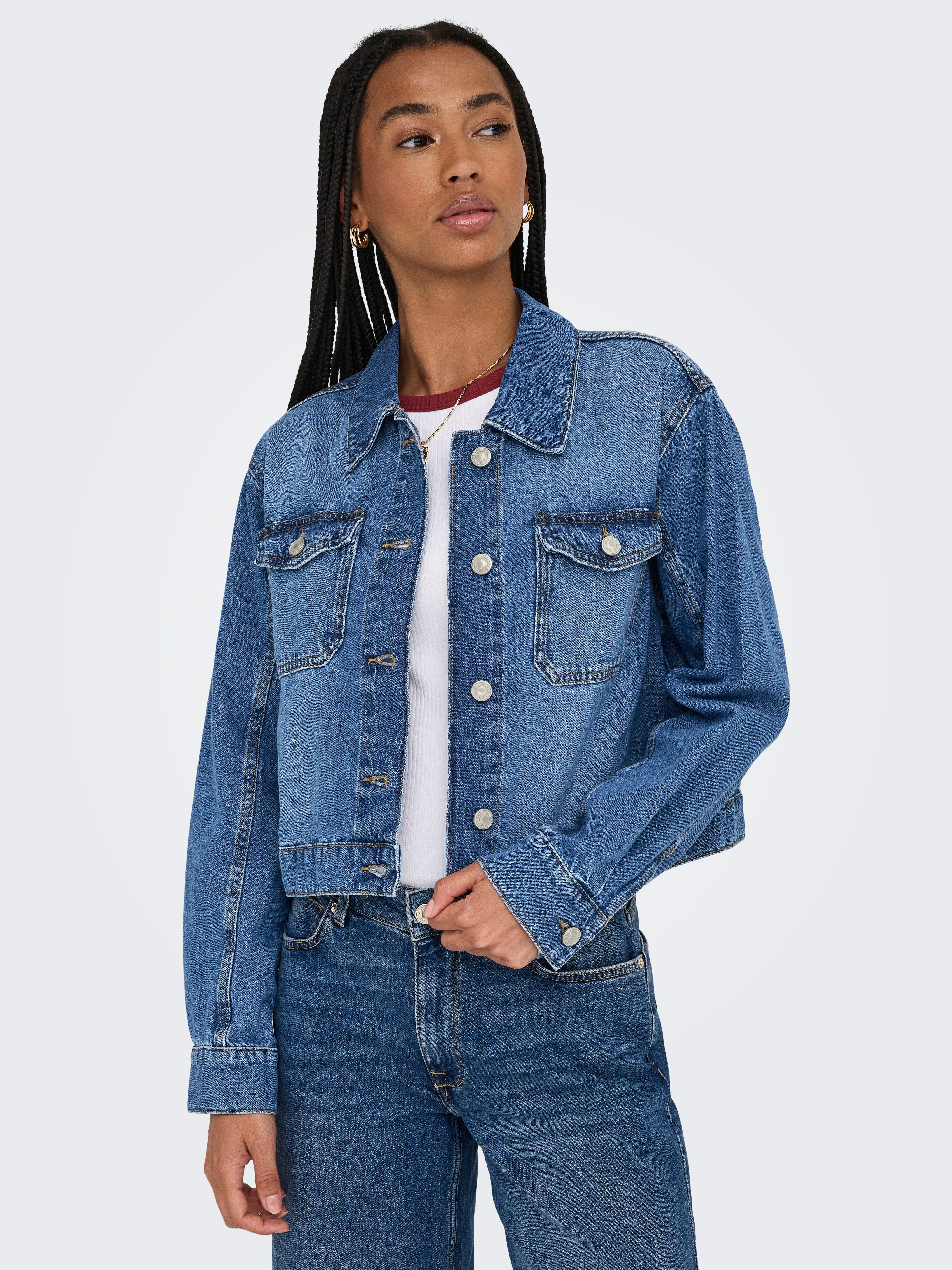 ONLY Jeansjacke ONLLUMI LS JACKET DNM günstig online kaufen
