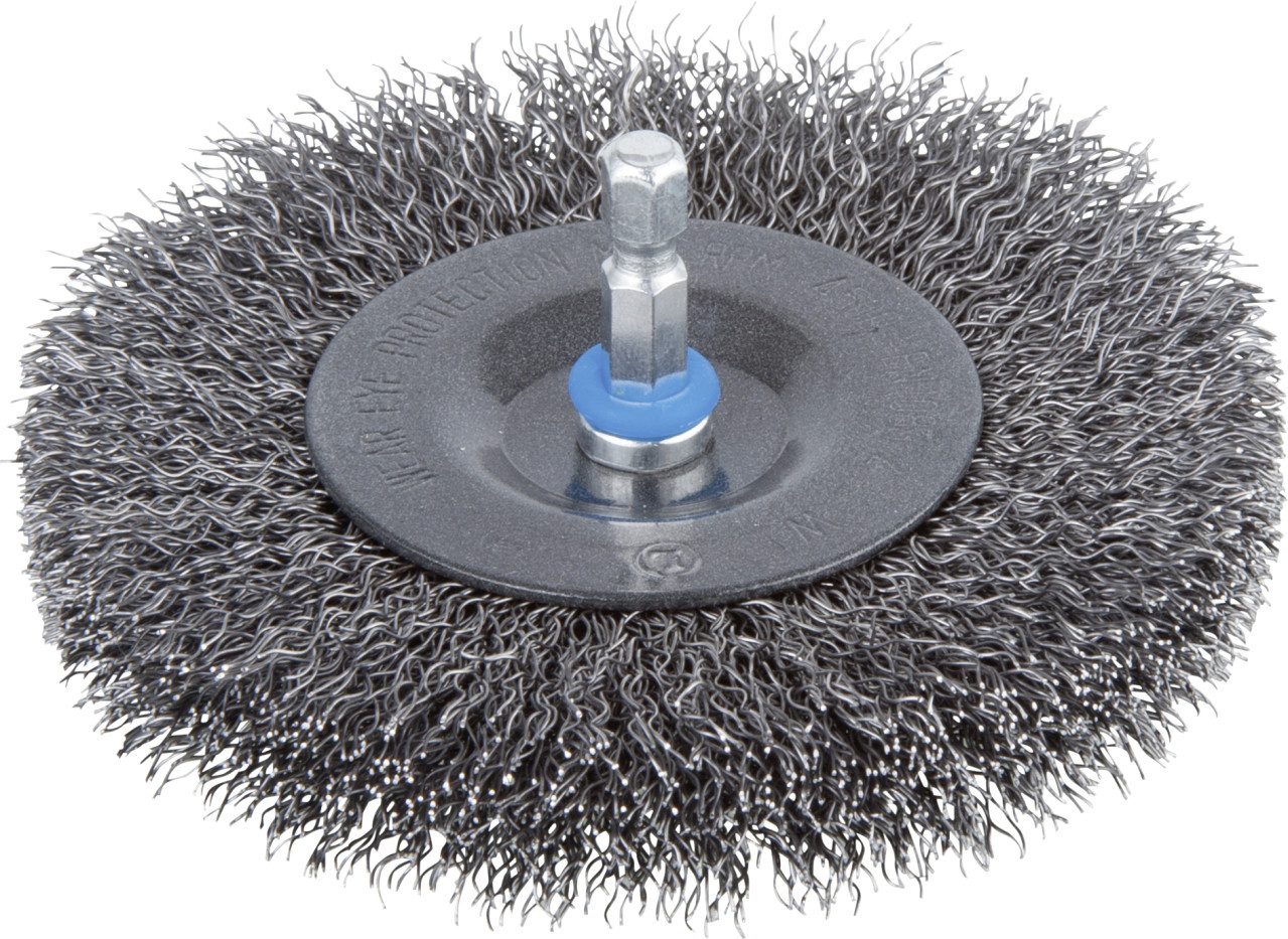Wolfcraft Drahtbürste Wolfcraft Scheibendrahtbürste Ø 100 x 20 mm Schaft