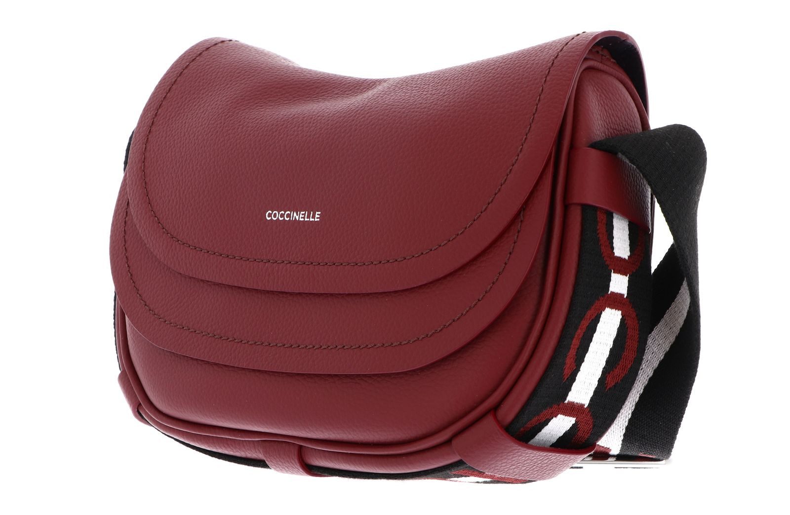 COCCINELLE Umhängetasche Crossbody Bag, aus echtem Rindsleder