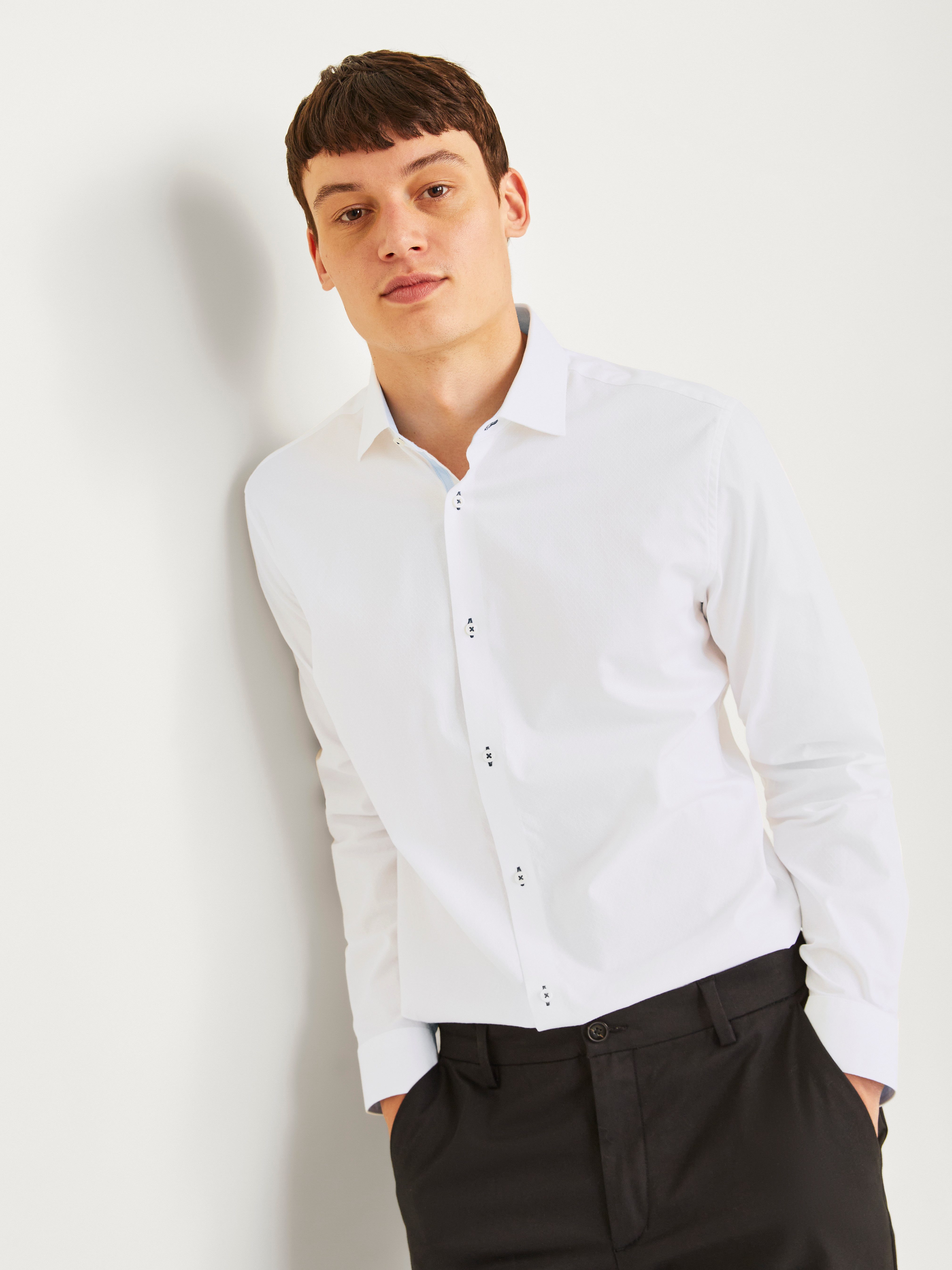 Jack & Jones Langarmhemd JPRBLAPARKER DETAIL L/S SHIRT NOOS günstig online kaufen