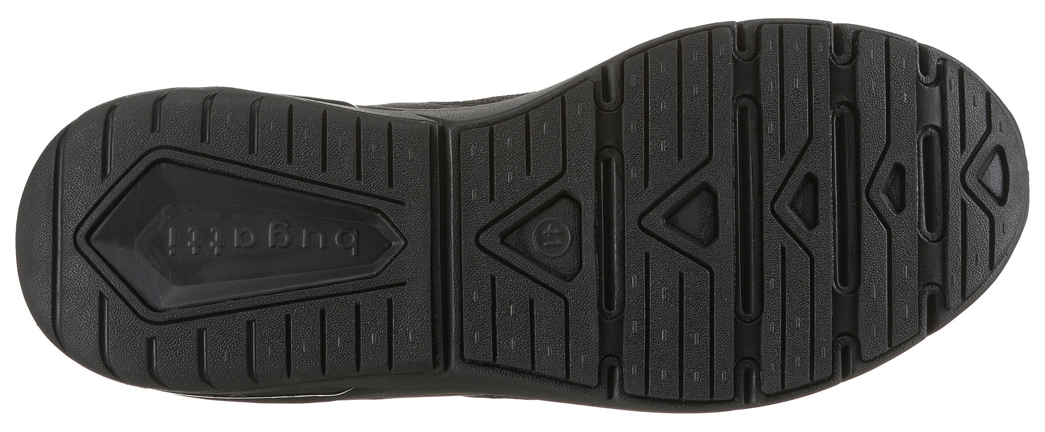 bugatti Slip-On Sneaker Schlupfschuh, Freizeitsneaker, Halbschuh mit Gummizug
