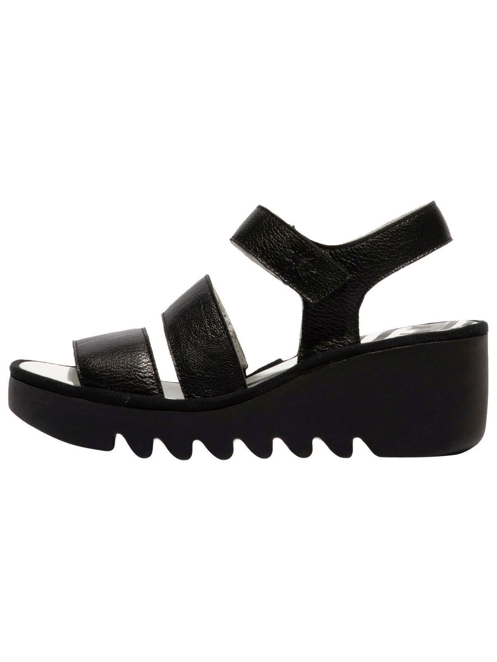 Fly London Sandalen Leder Keilsandalette günstig online kaufen
