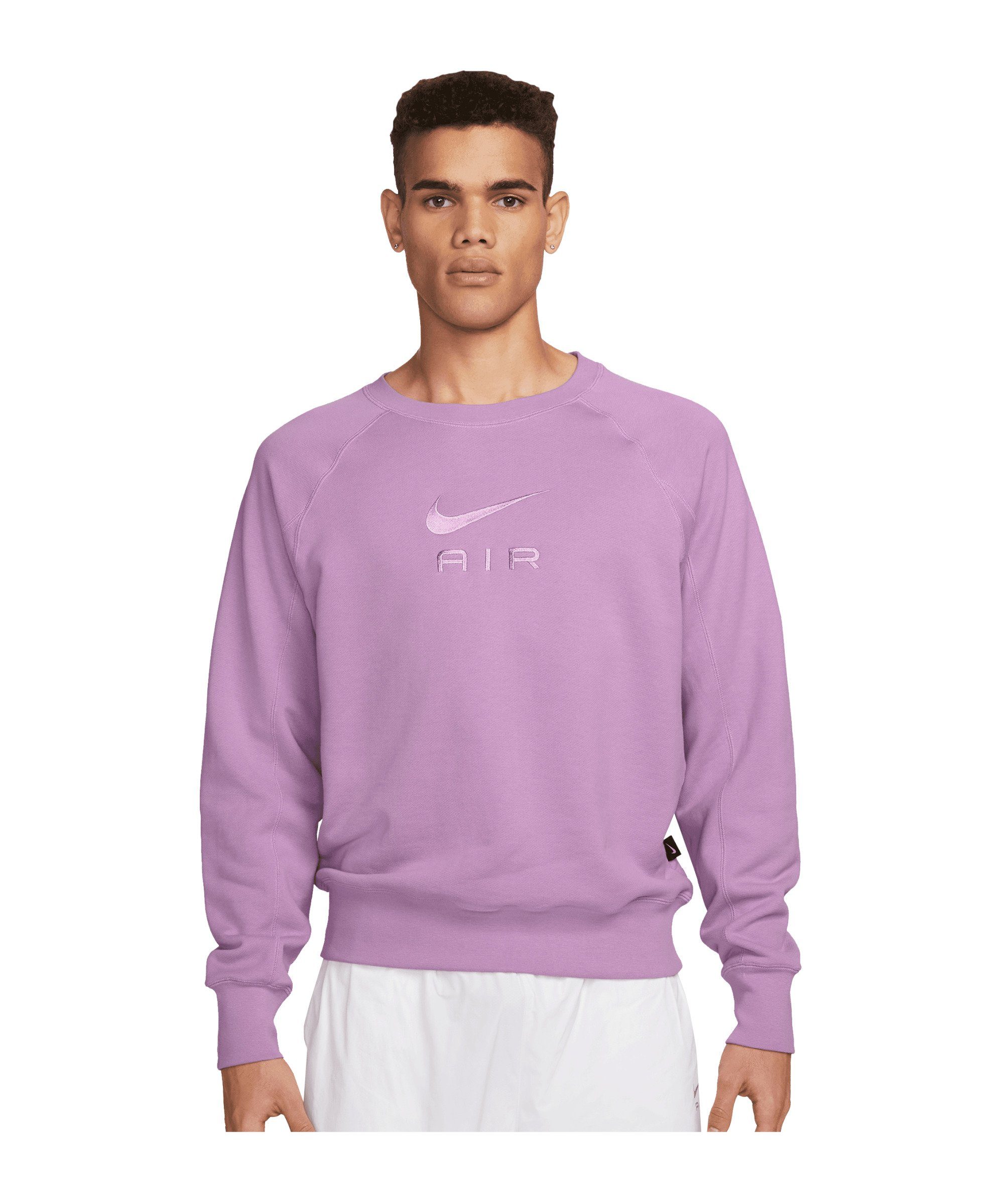 Nike Sportswear Sweatshirt Air French Terry Crew Sweatshirt lila