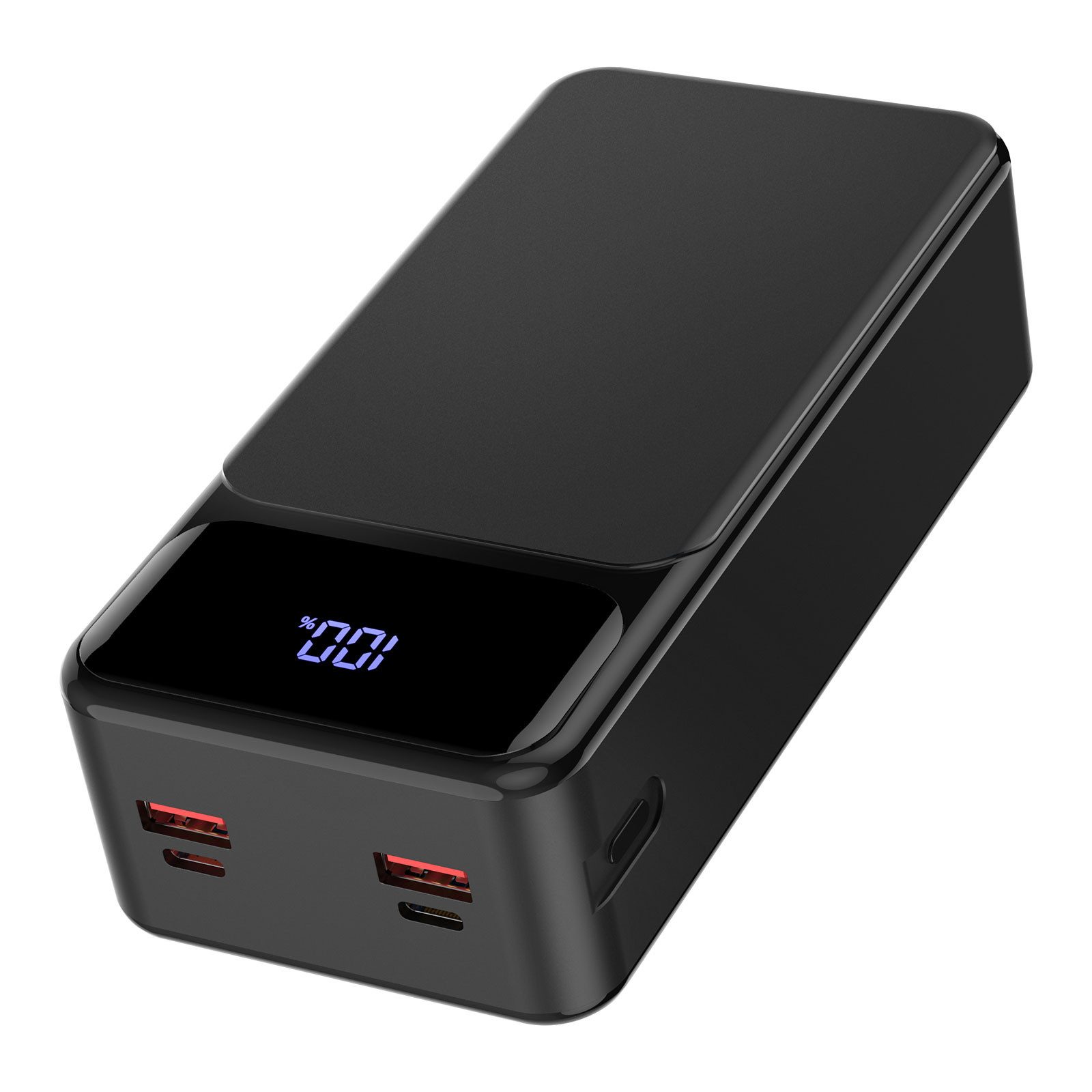 Pdgrid 50000mAh 22.5W Schnellladung Große Kapazität Tragbare Powerbank 23A 50000 mAh, für iPhone, Samsung, iPad