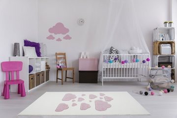 Kinderteppich Wolkenhimmel, Kids Love Rugs, rechteckig, Höhe: 18 mm, weicher Flor