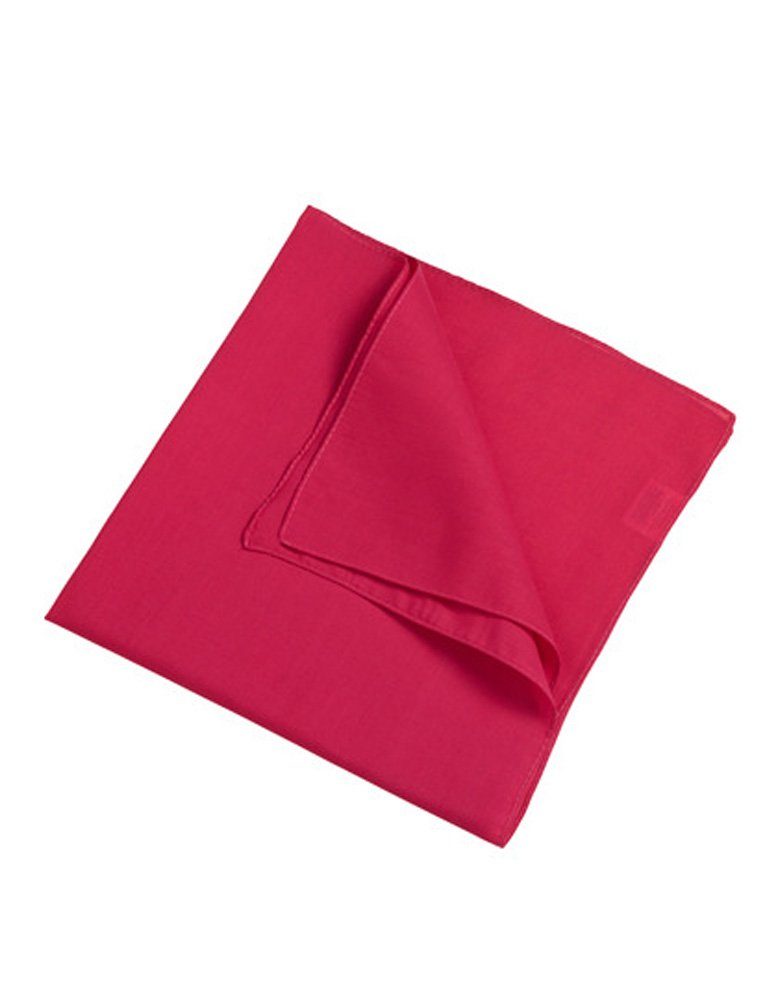 Goodman Design Bandana Bandana Kopftuch Halstuch, aus Polyester und Baumwolle Pink